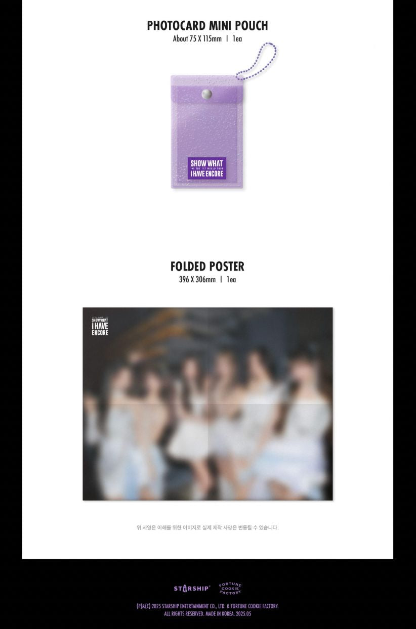 IVE - THE 1ST WORLD TOUR 'SHOW WHAT I HAVE' ENCORE (BLU-RAY/ KIT) Nolae