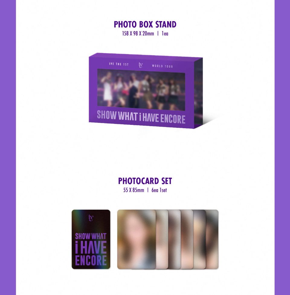 IVE - THE 1ST WORLD TOUR 'SHOW WHAT I HAVE' ENCORE (BLU-RAY/ KIT) Nolae