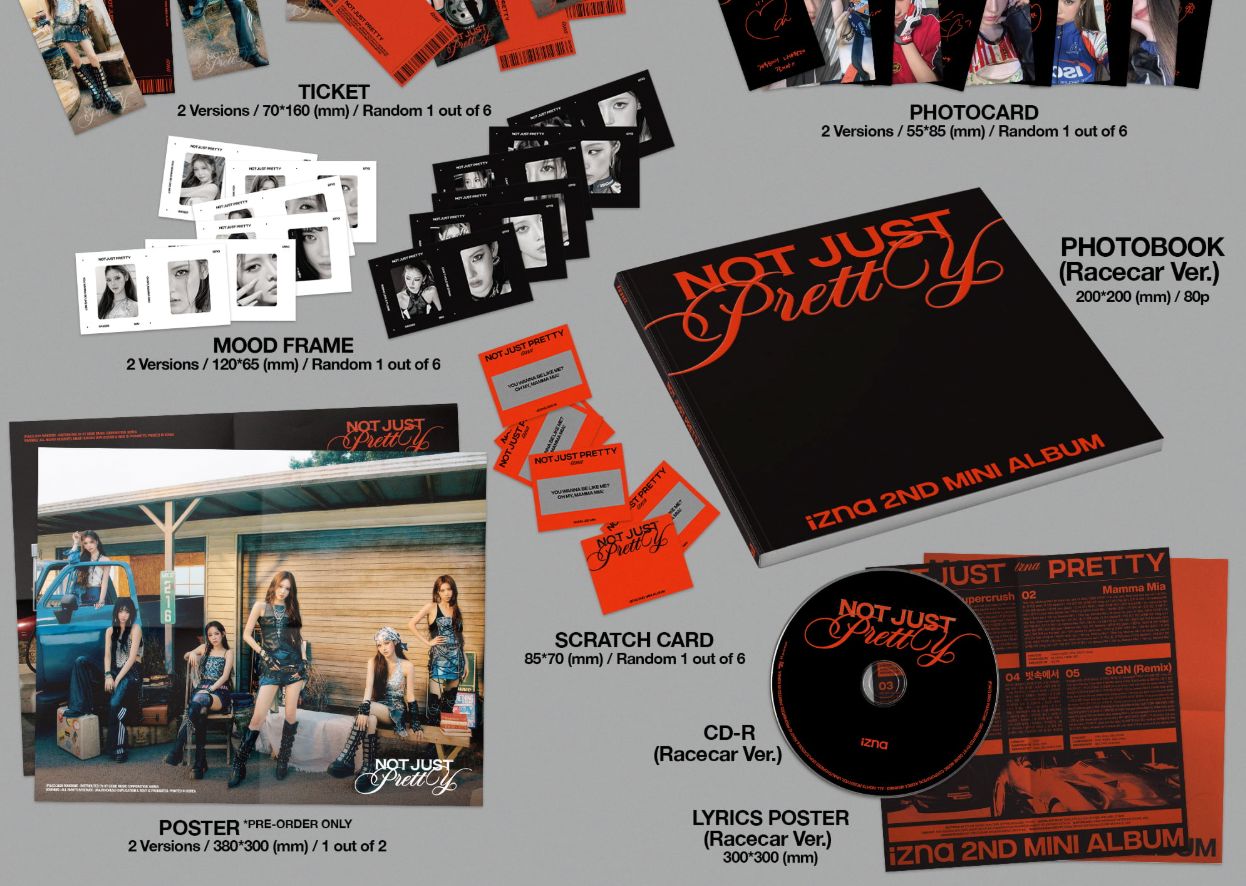 IZNA - NOT JUST PRETTY (PHOTOBOOK VER.) Nolae