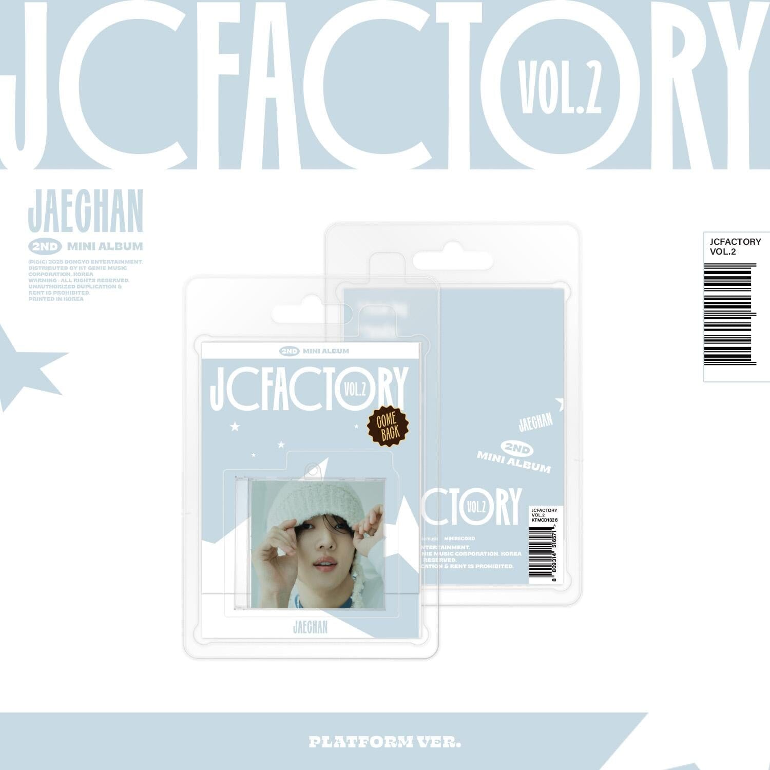 JAECHAN (DKZ) - JCFACTORY VOL.2 (PLATFORM VER.) Nolae