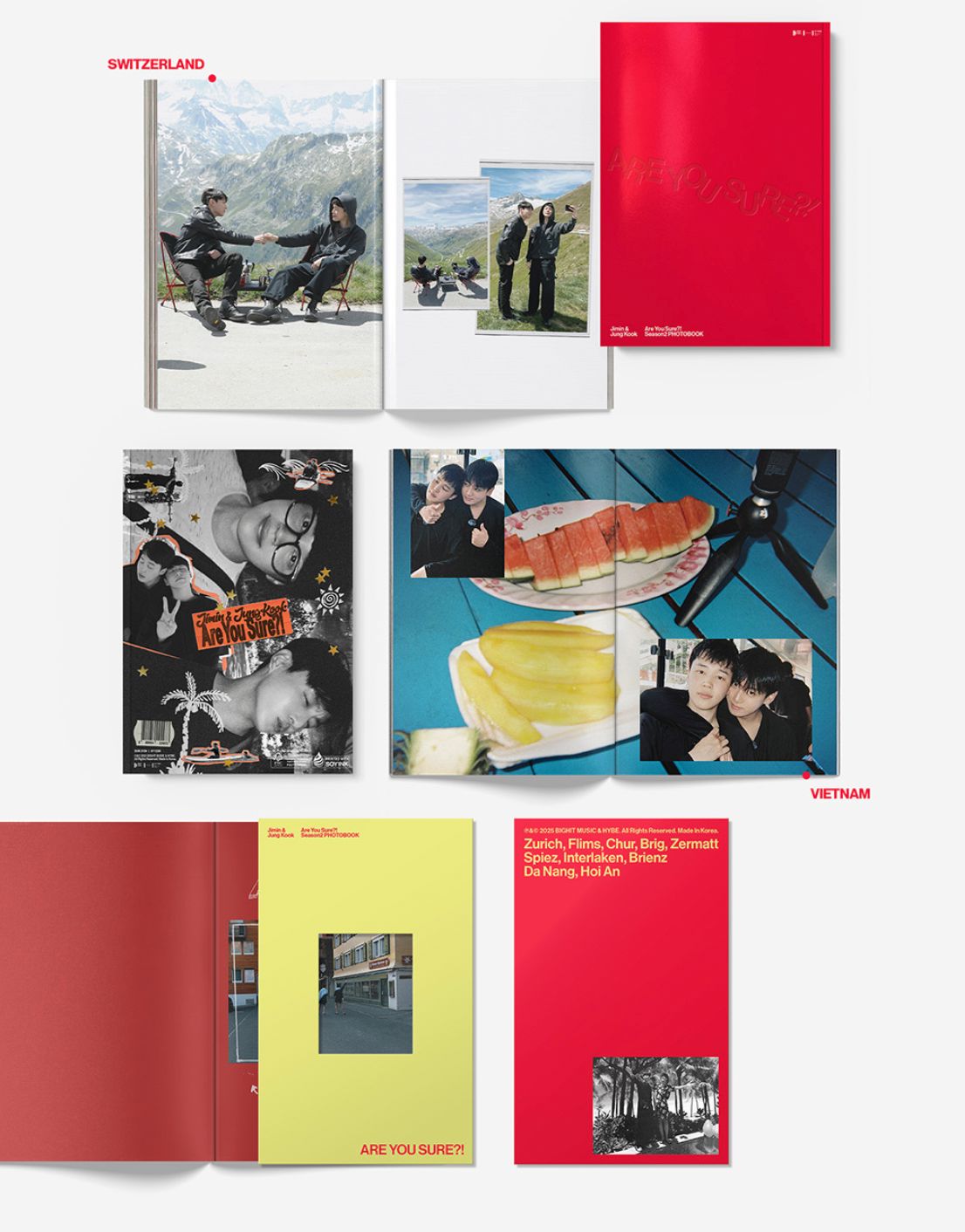 JIMIN X JUNGKOOK (BTS) - ARE YOU SURE?! SEASON2 (PHOTOBOOK) + Weverse Gift Nolae