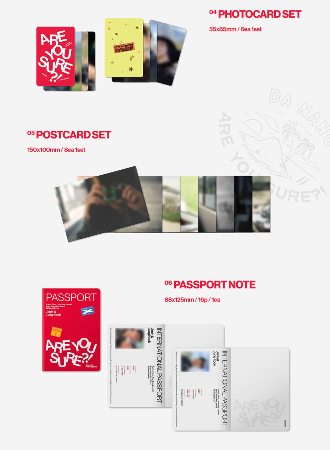JIMIN X JUNGKOOK (BTS) - ARE YOU SURE?! SEASON2 (PHOTOBOOK) + Weverse