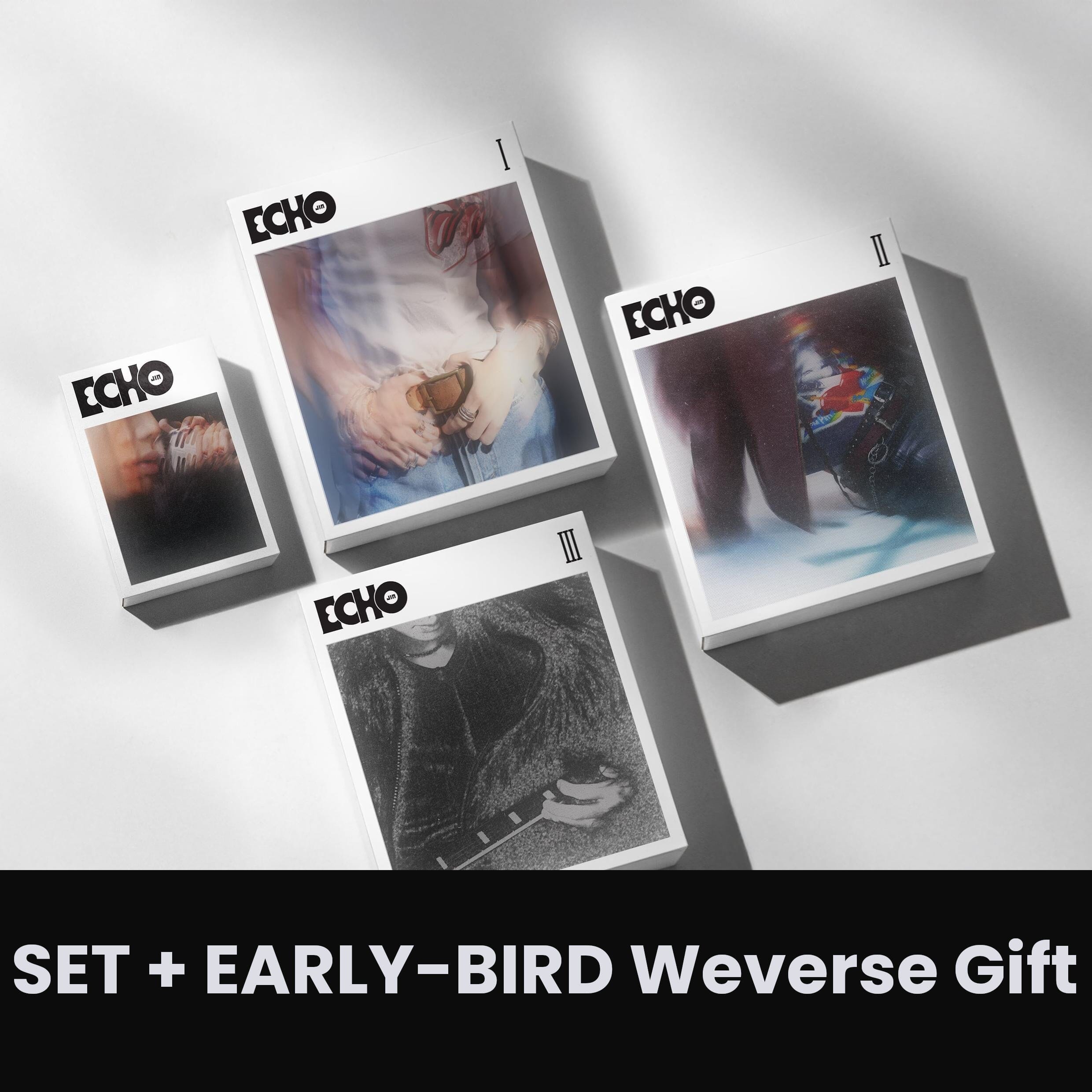 JIN (BTS) - ECHO SET + EARLY-BIRD Weverse Gift Nolae