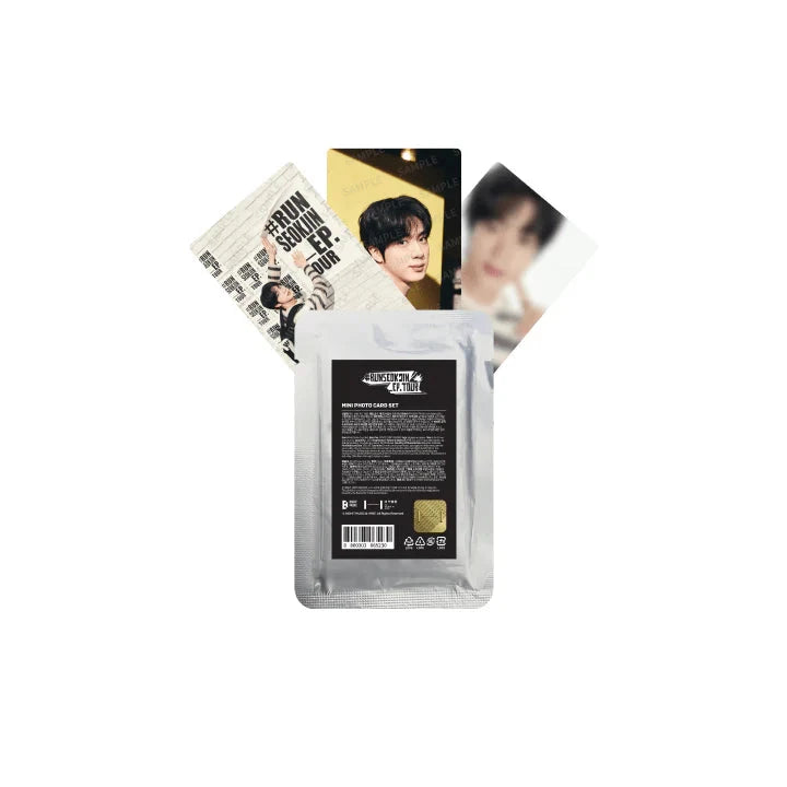 JIN (BTS) - MINI PHOTO CARD SET (RUNSEOKJIN OFFICIAL MD) Nolae