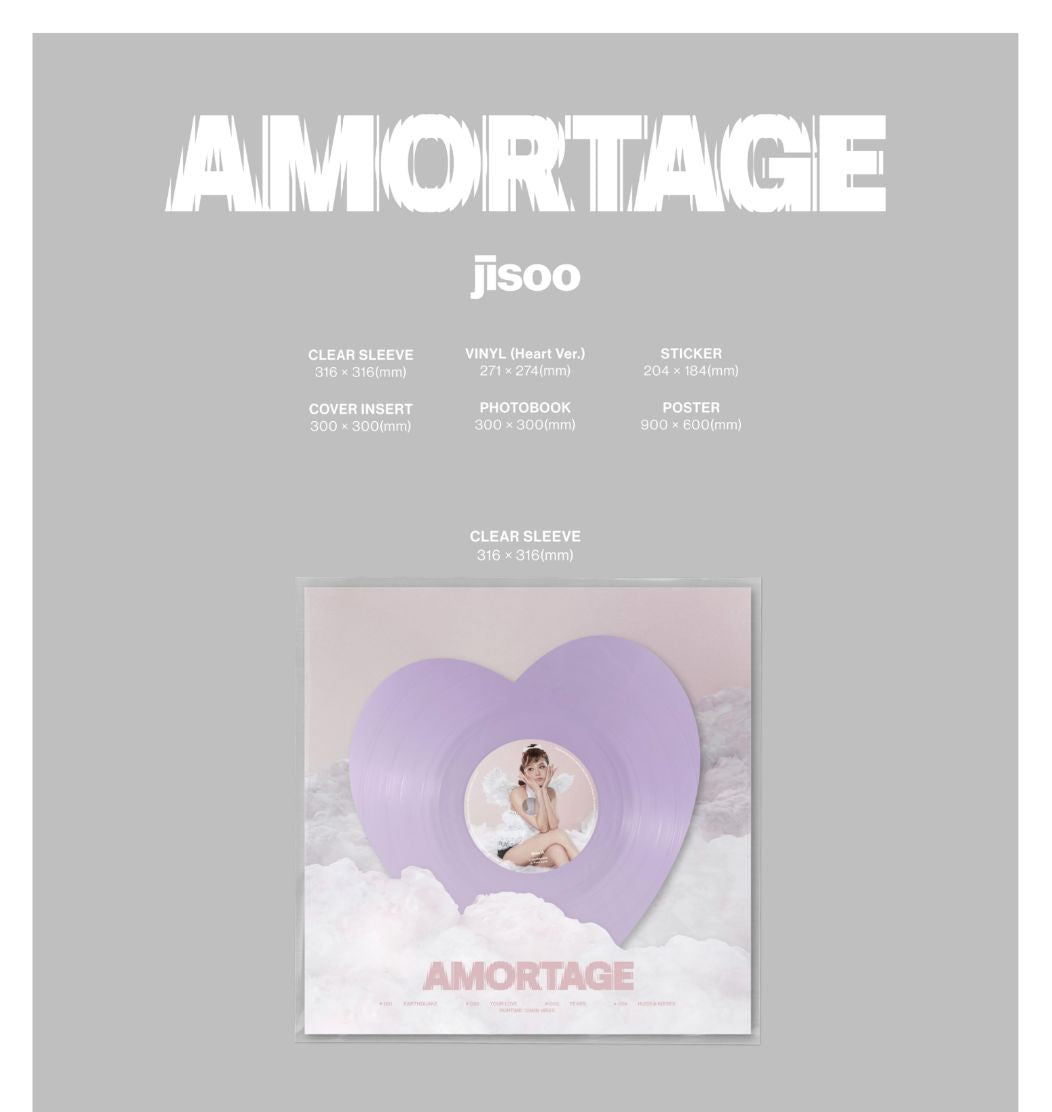 JISOO (BLACKPINK) - AMORTAGE (VINYL VER.) Nolae