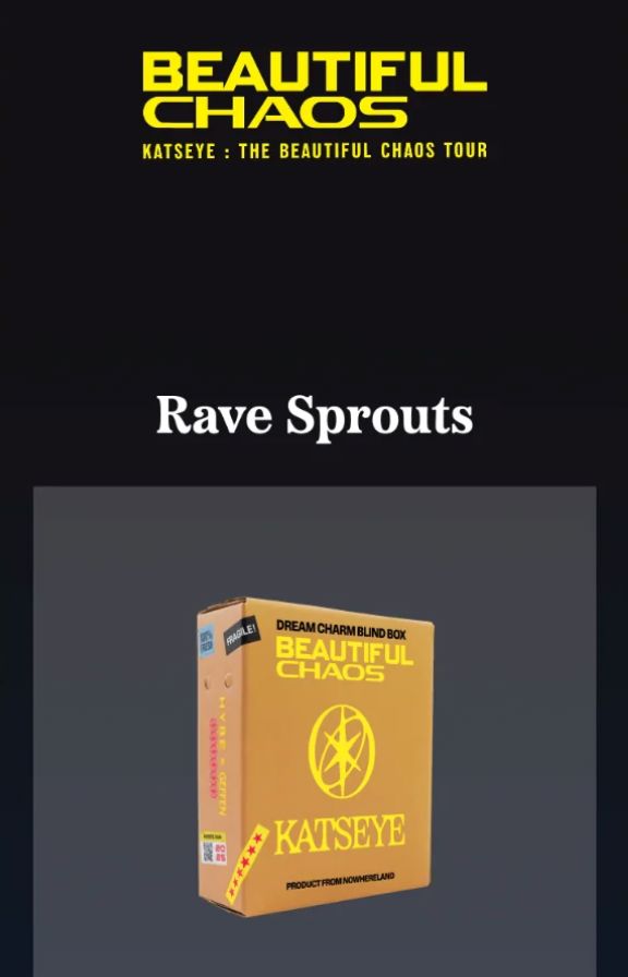 KATSEYE - THE BEAUTIFUL CHAOS OFFICIAL MD Nolae