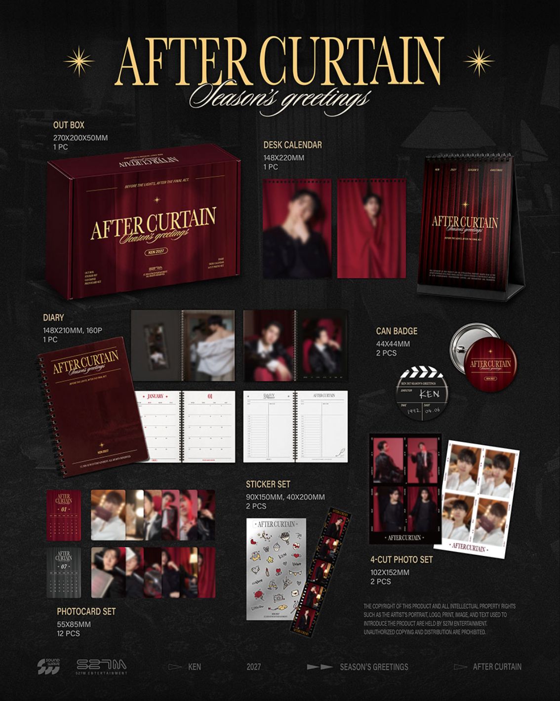 KEN (VIXX) - 2027 SEASON’S GREETINGS (AFTER CURTAIN) Nolae