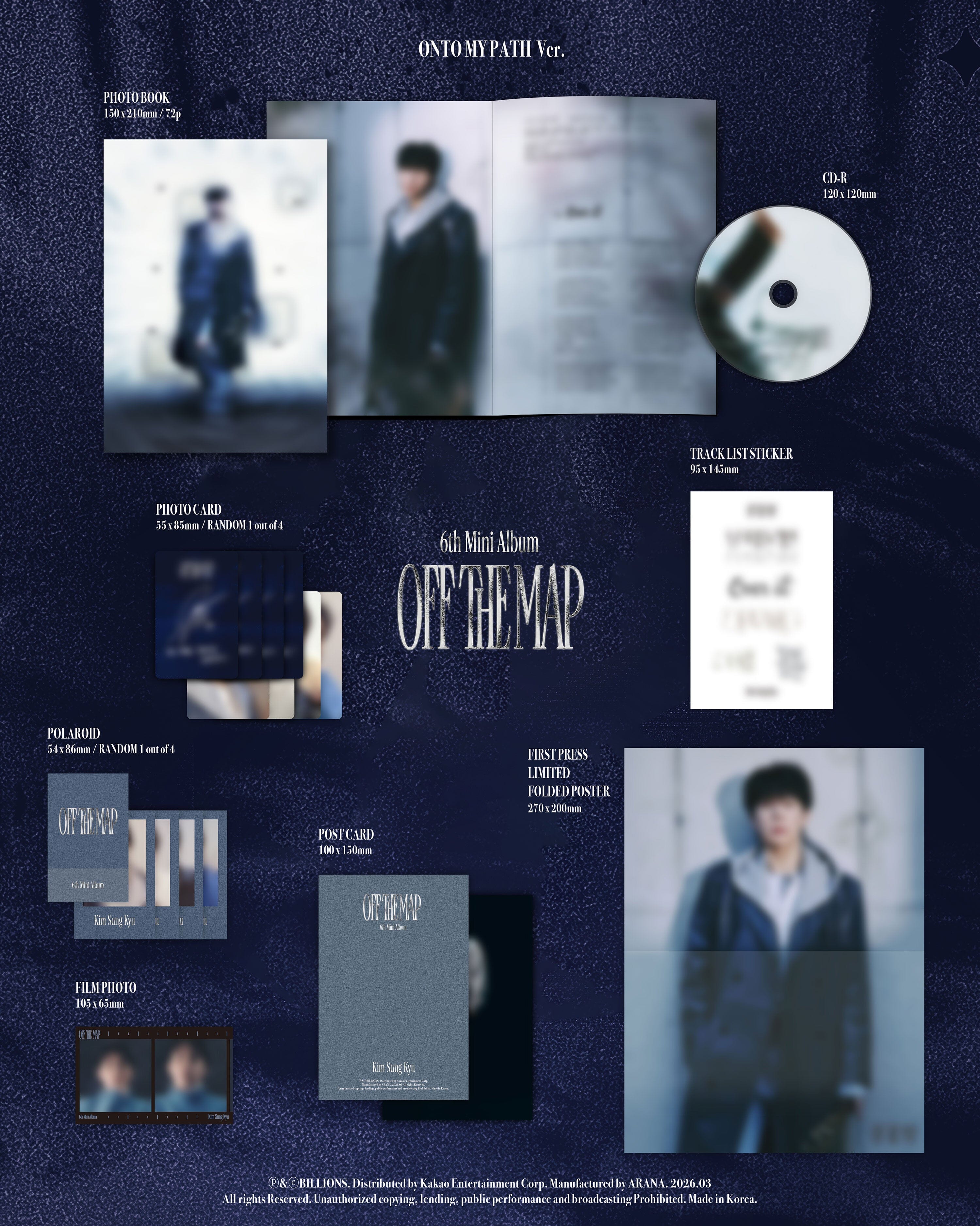 KIM SUNG KYU (INFINITE) - OFF THE MAP Nolae