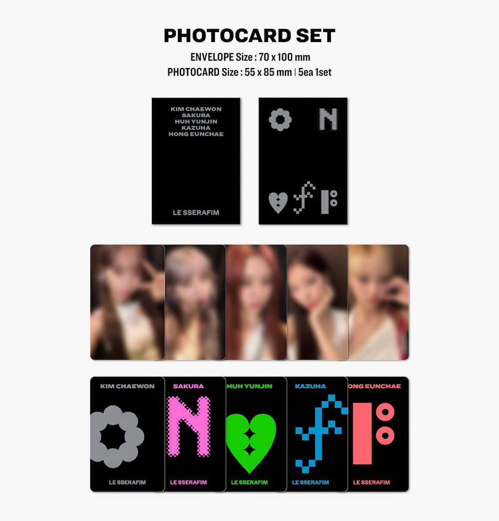 LE SSERAFIM - 'ON-OFF 23-24' + Weverse Gift Nolae