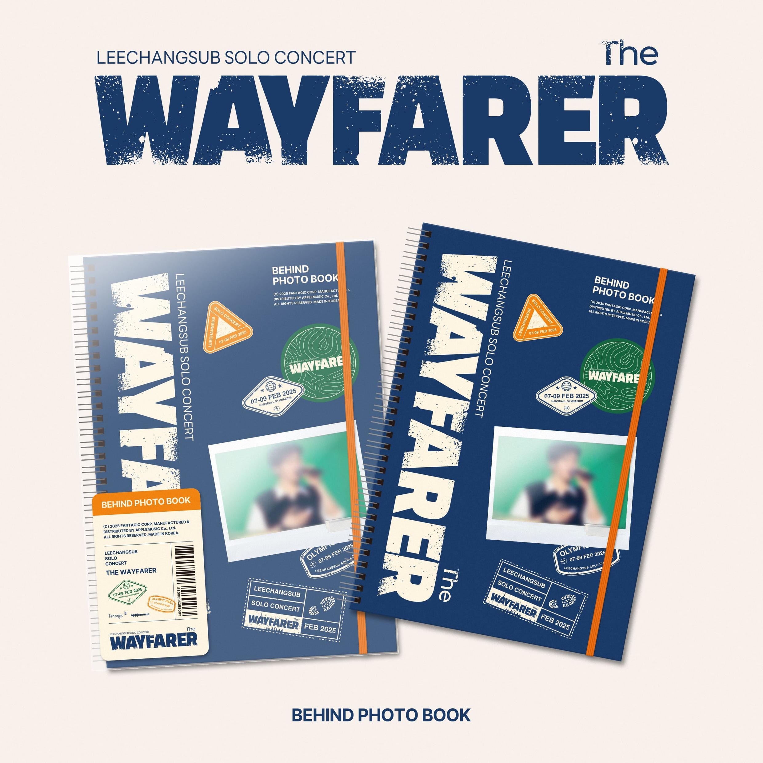 LEE CHANGSUB (BTOB) - SOLO CONCERT 'THE WAYFARER' BEHIND PHOTO BOOK Nolae