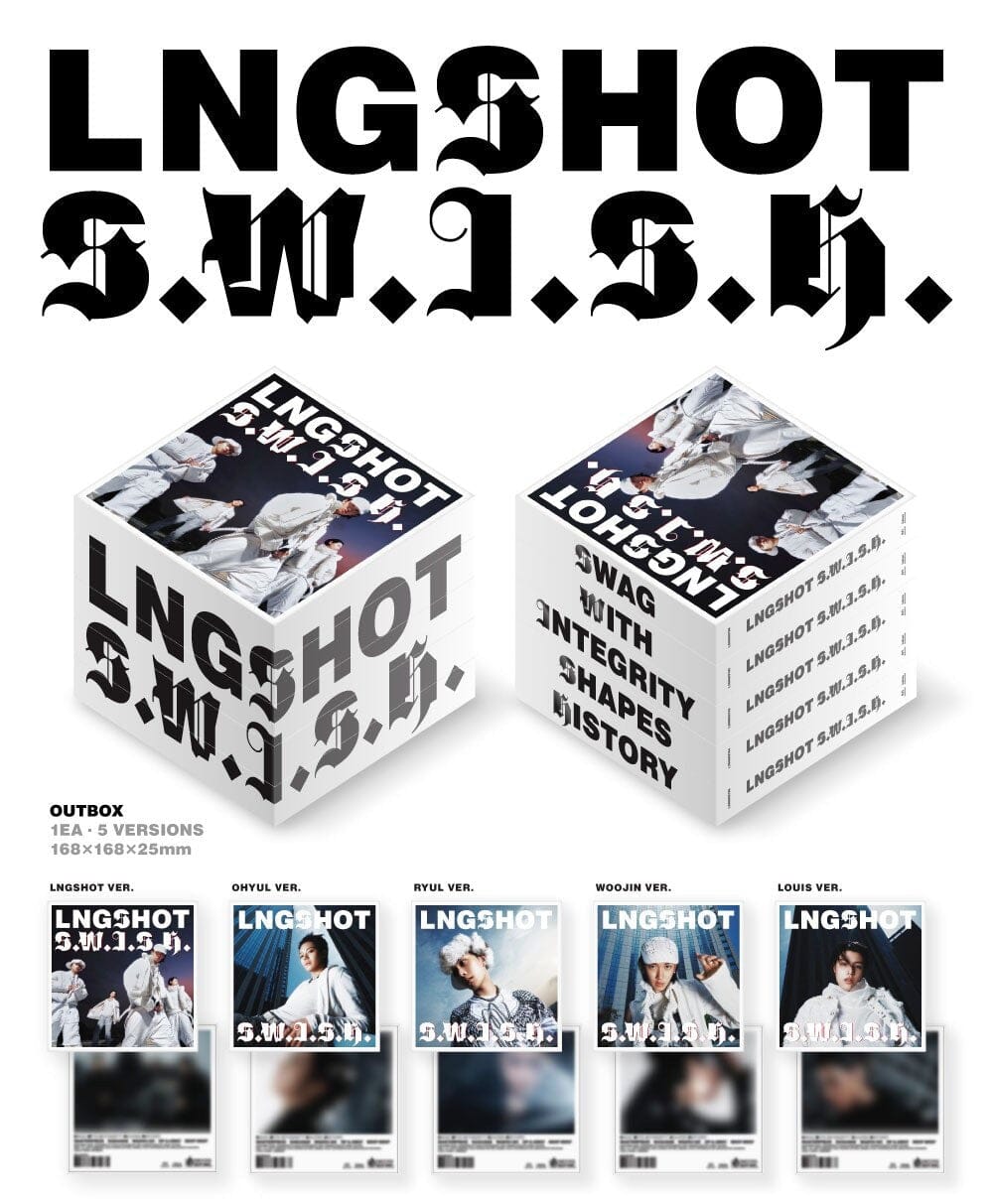 LNGSHOT - S.W.I.S.H. (STANDARD VER.) + muvve Gift Nolae