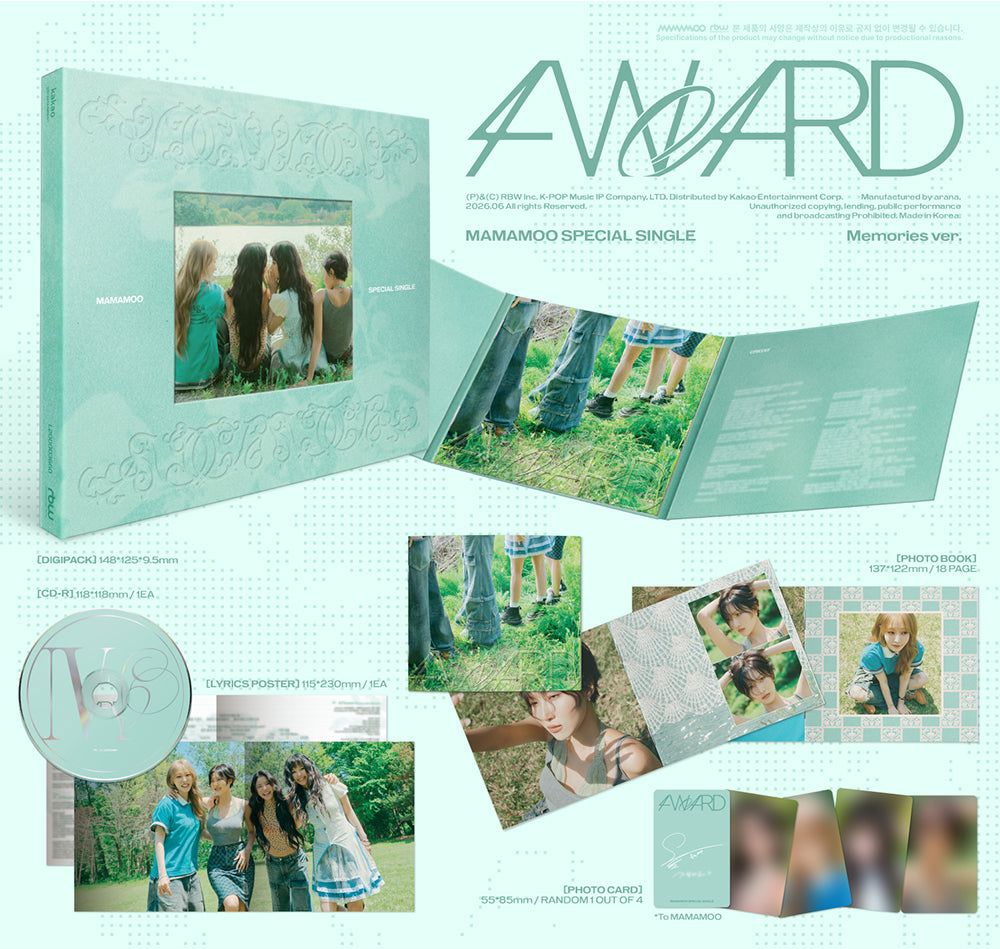 MAMAMOO - SPECIAL SINGLE 4WARD Nolae