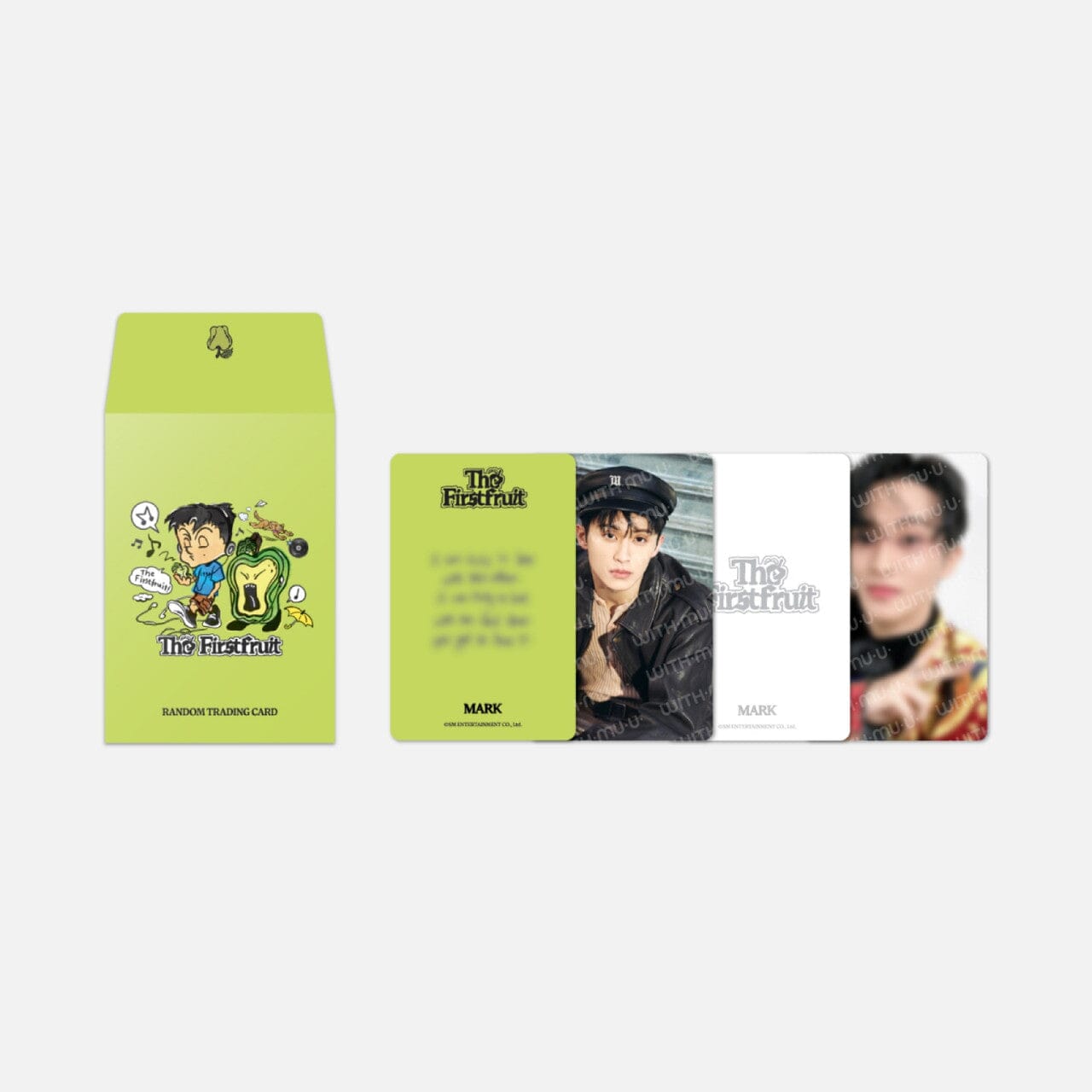 MARK (NCT) - RANDOM TRADING CARD SET ('THE FIRSTFRUIT' OFFICIAL MD) Nolae