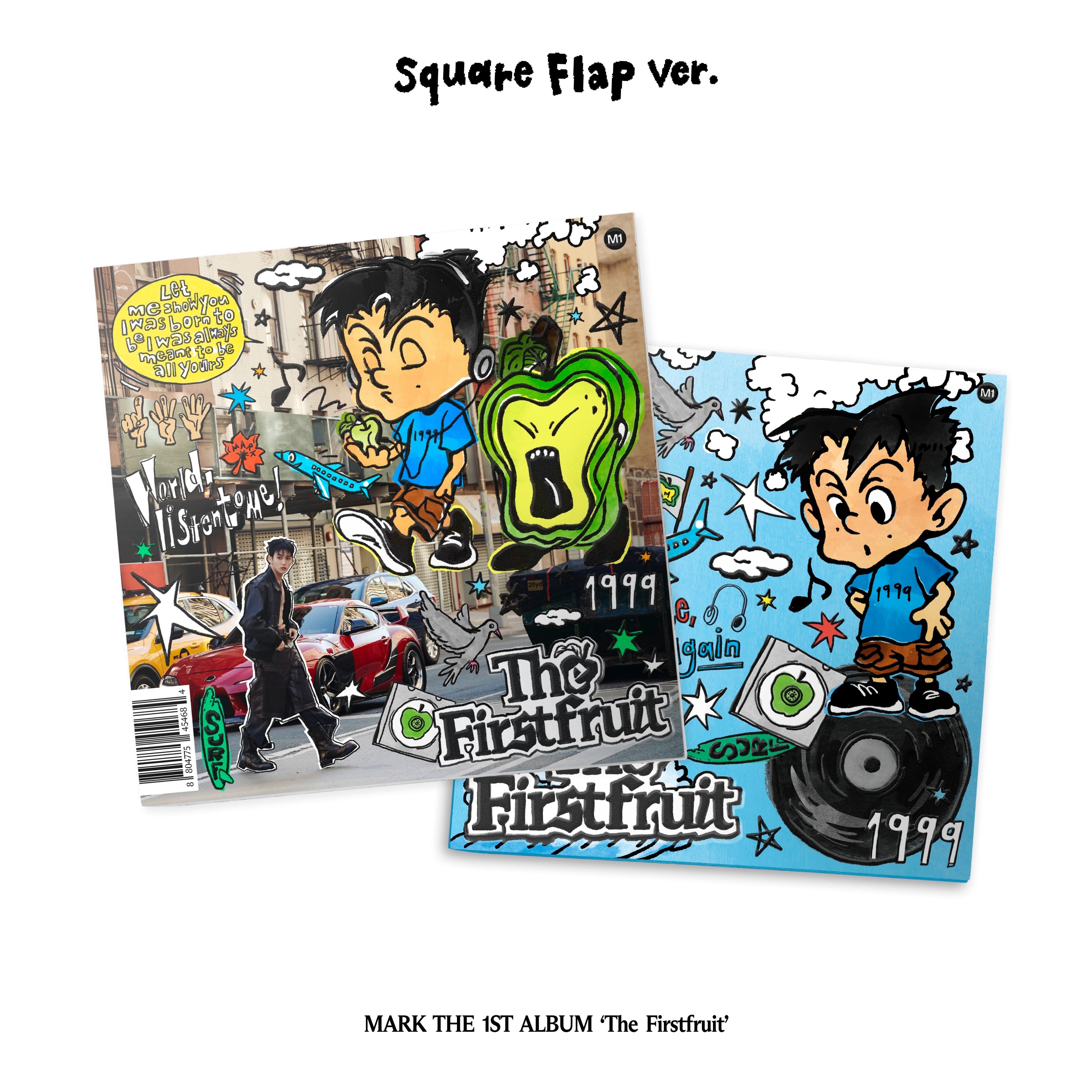 MARK (NCT) - THE FIRSTFRUIT (SQUARE FLAP VER.) Nolae