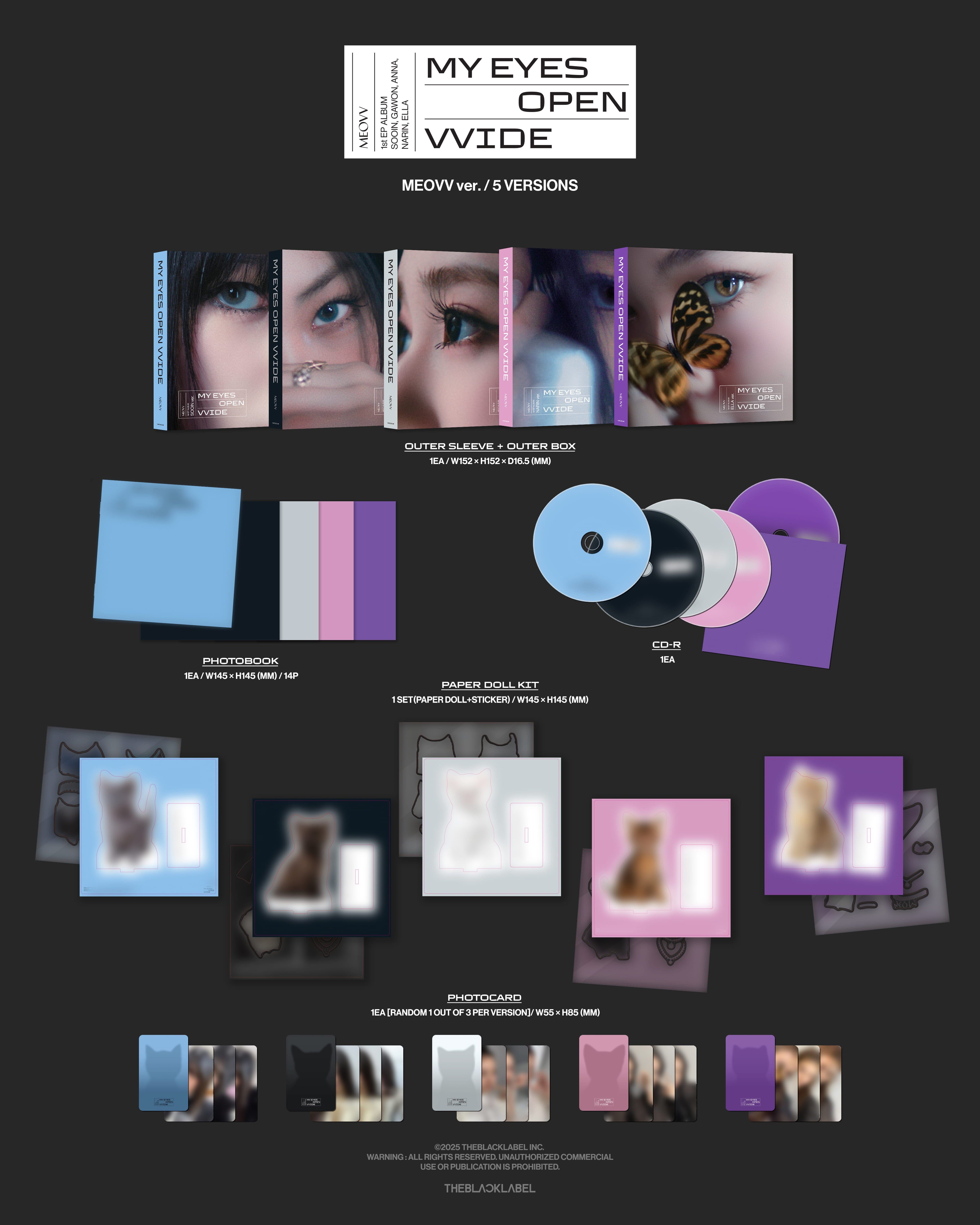 MEOVV - MY EYES OPEN VVIDE (MEOVV VER.) Nolae