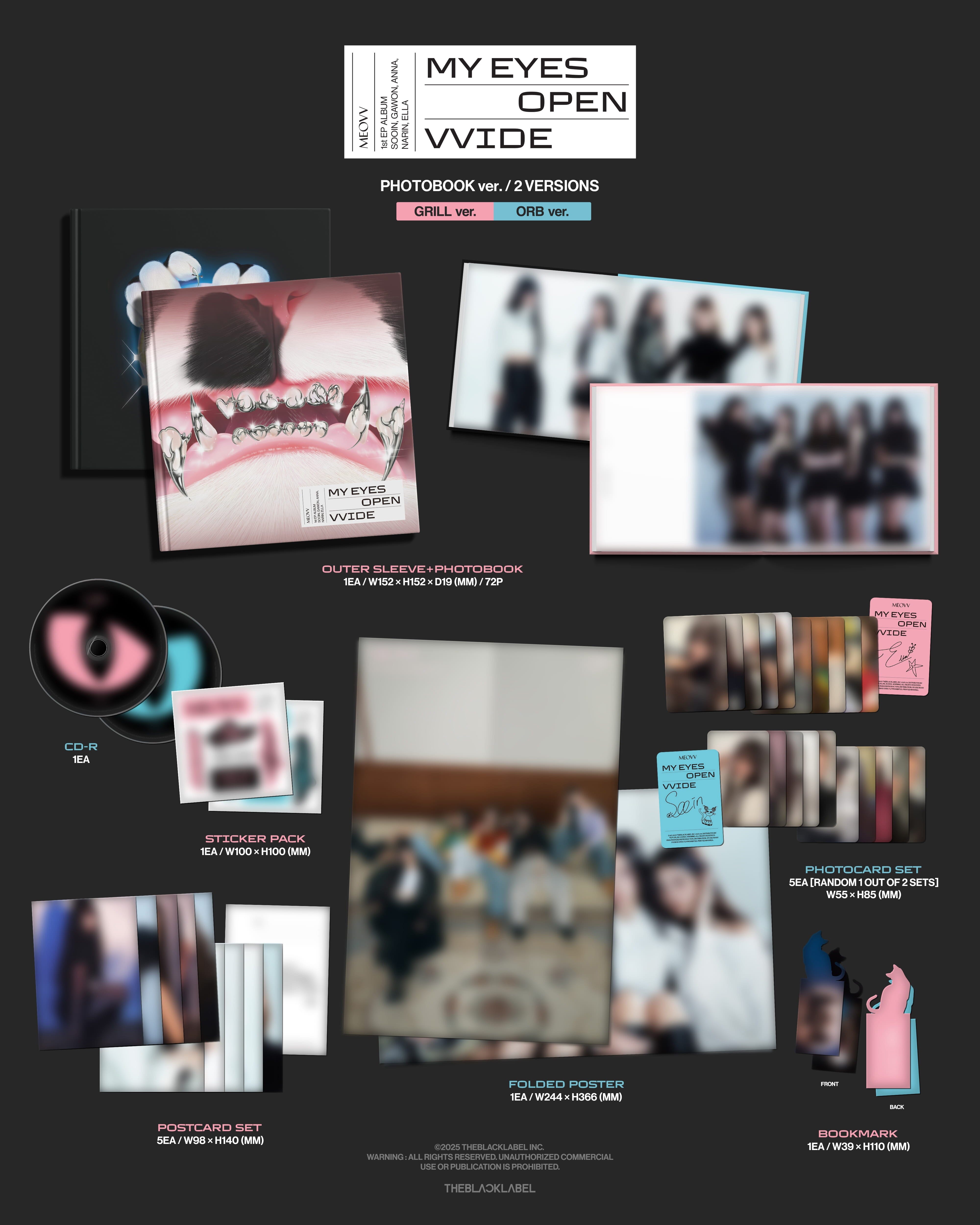 MEOVV - MY EYES OPEN VVIDE (PHOTOBOOK VER.) Nolae