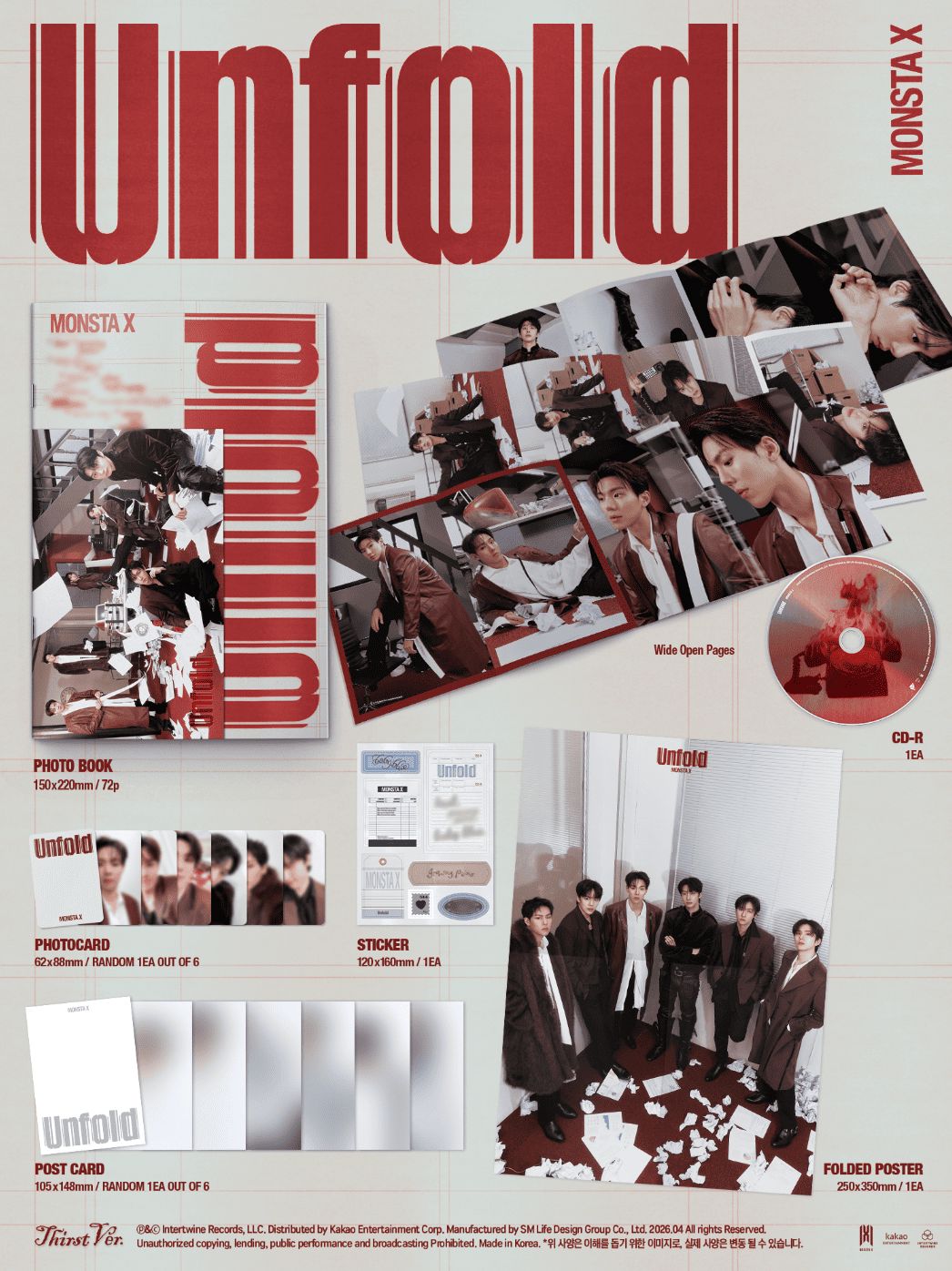 MONSTA X - UNFOLD Nolae