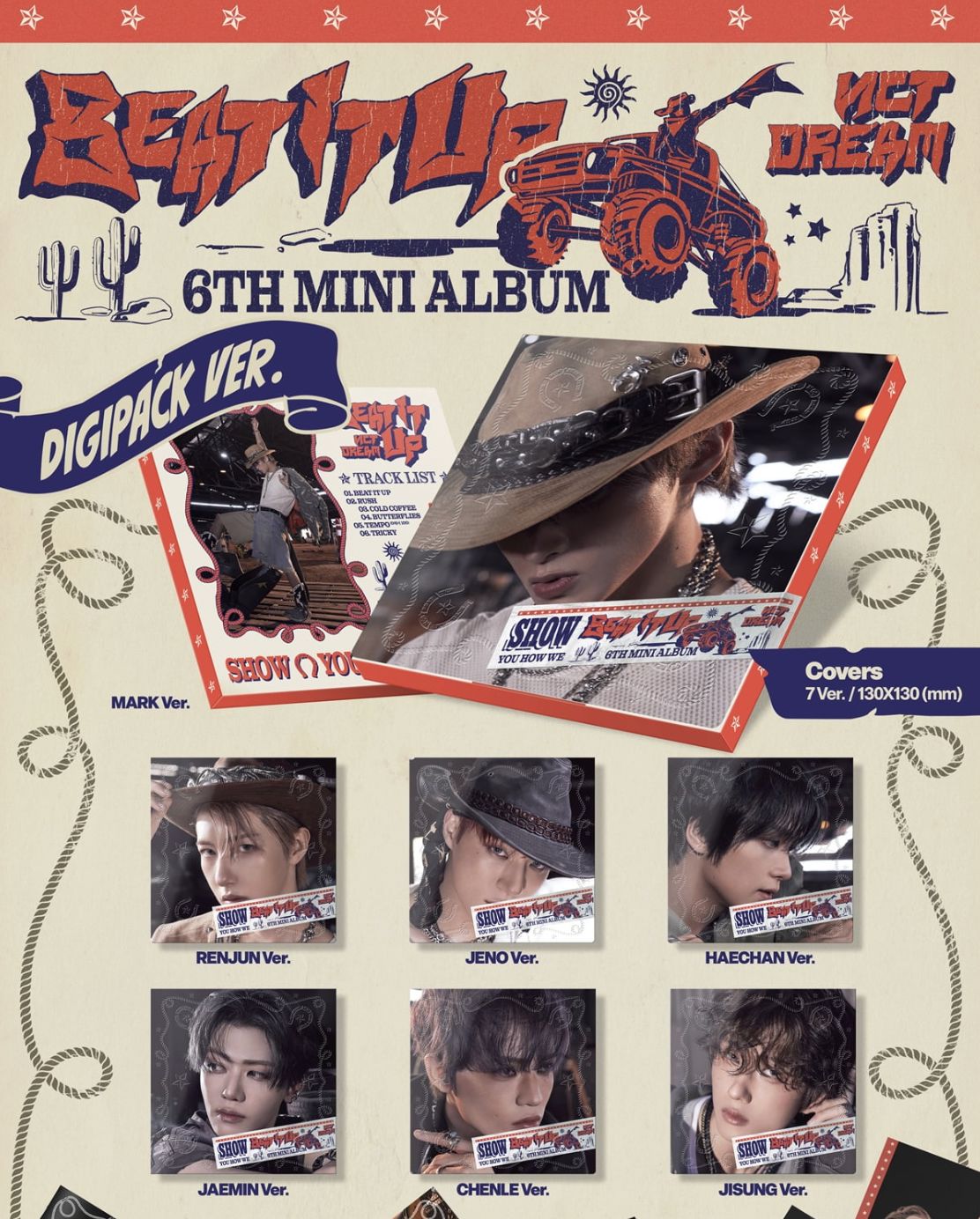 NCT DREAM - BEAT IT UP (DIGIPACK VER.) Nolae