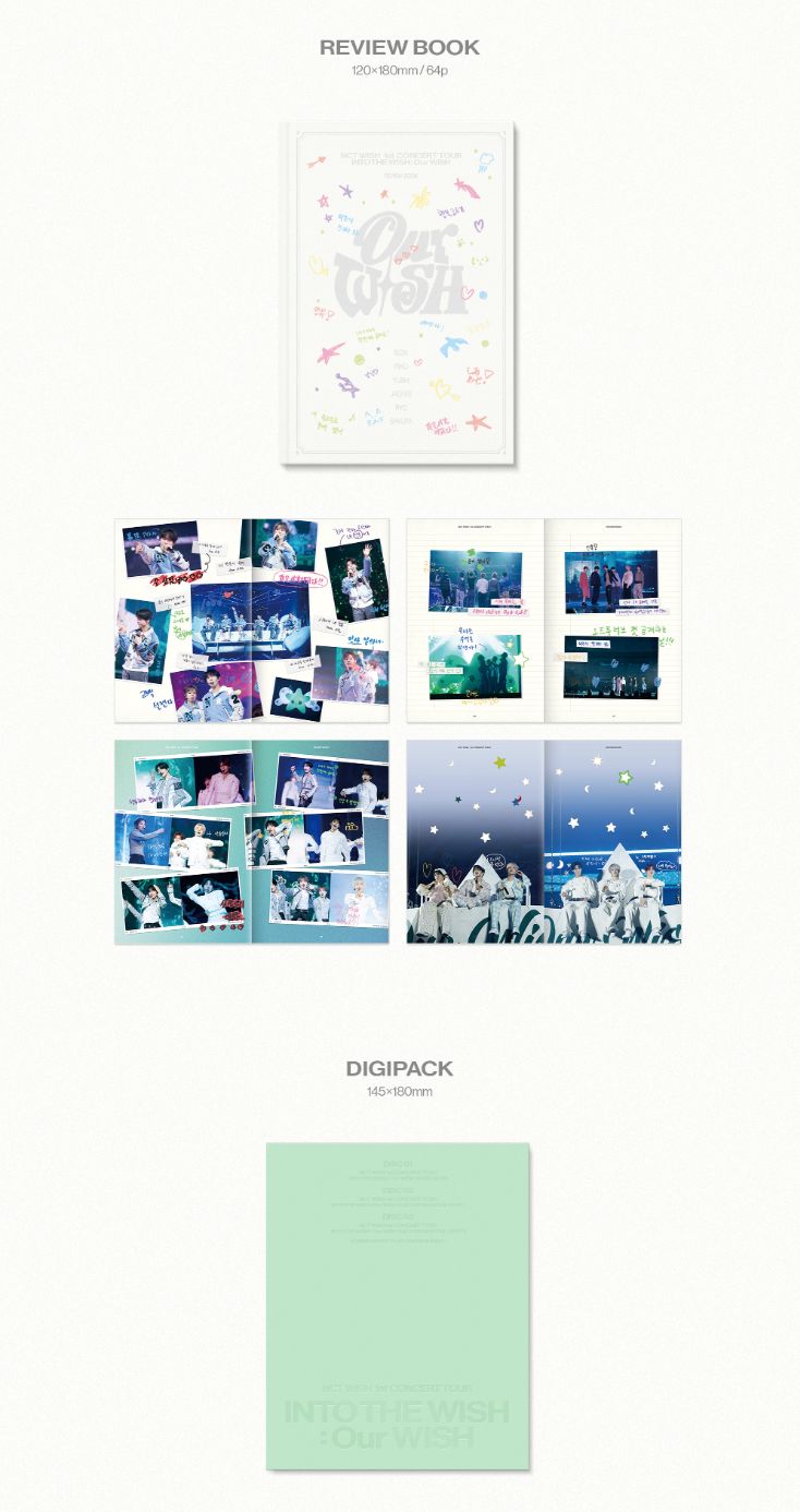 NCT WISH - 1ST CONCERT TOUR 'INTO THE WISH : OUR WISH' (BLU-RAY & DIGITAL CODE) Nolae