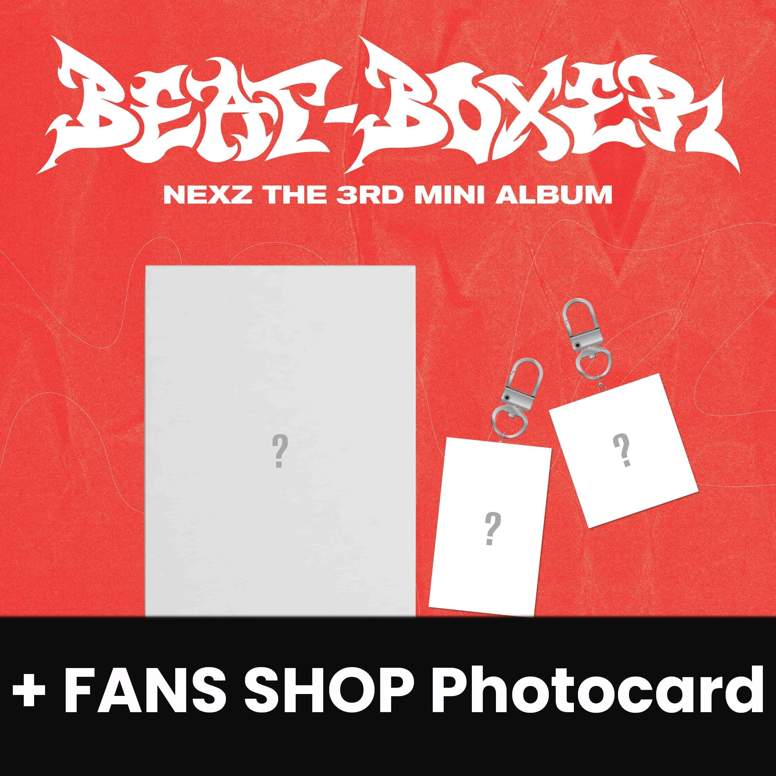 NEXZ - BEAT-BOXER (SPECIAL VER.) + FANS SHOP Photocard Nolae