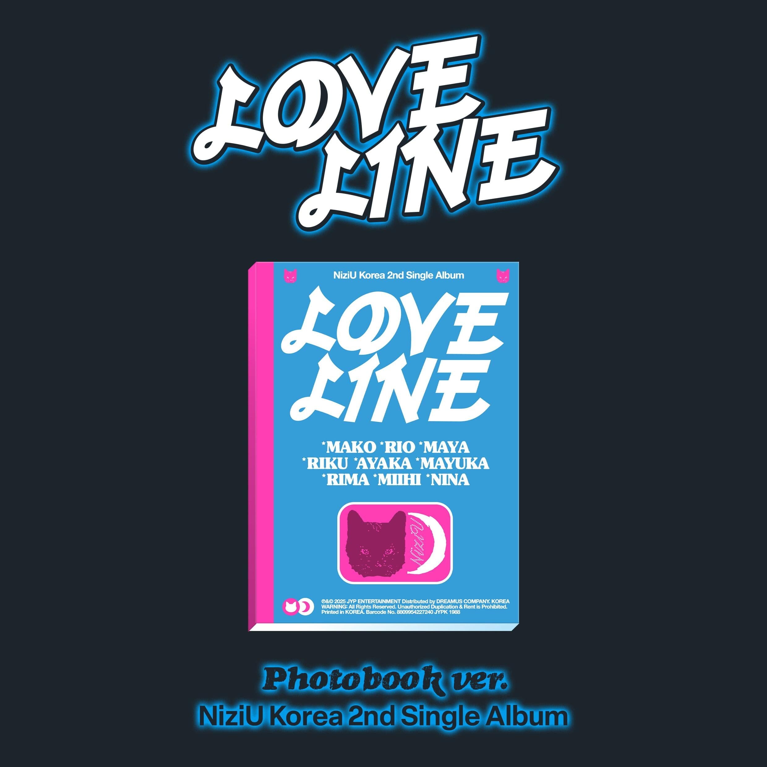 NIZIU - LOVE LINE (PHOTOBOOK VER.) Nolae