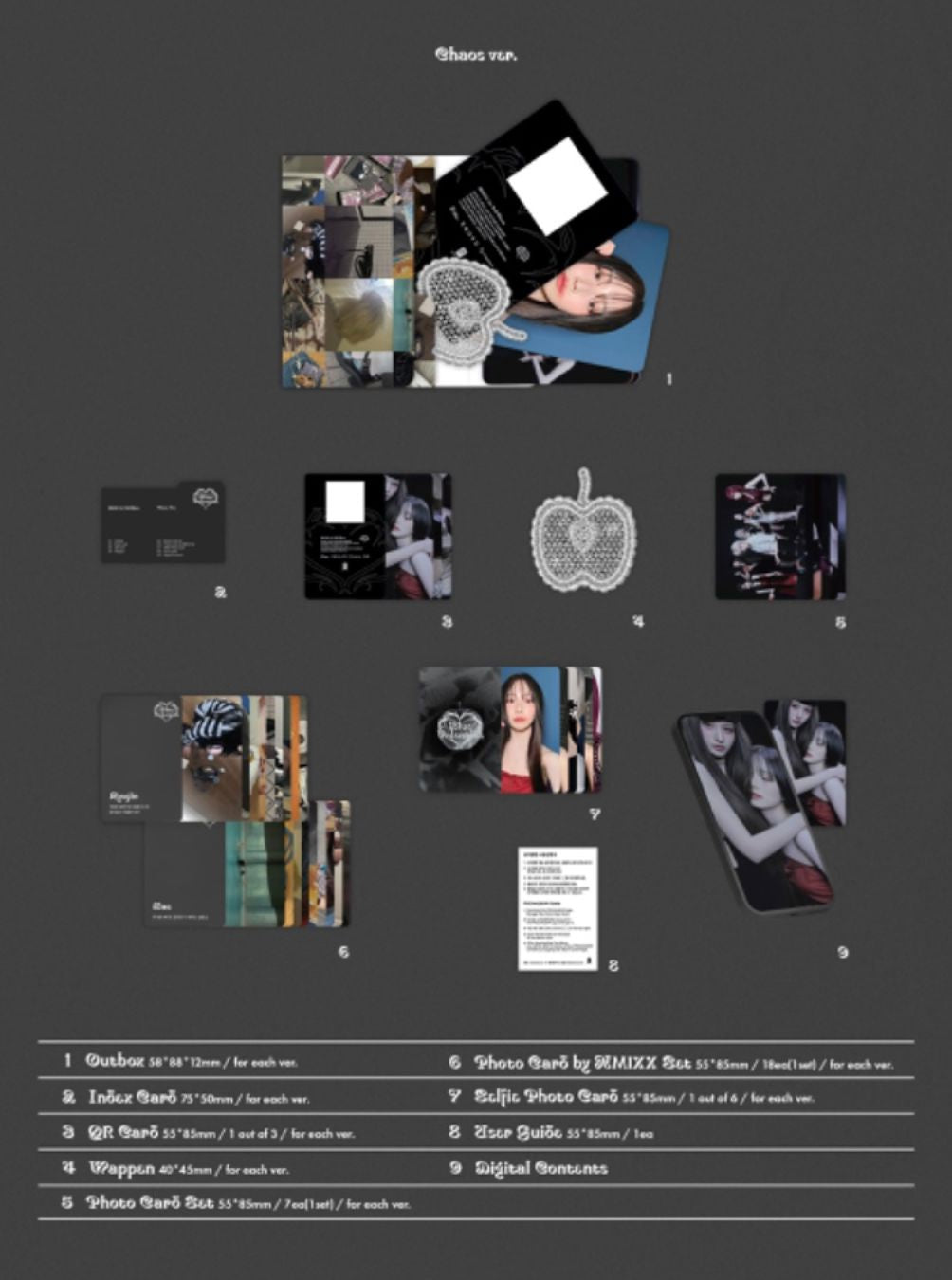 NMIXX - BLUE VALENTINE (PLATFORM ALBUM POCA ALBUM VER.) + FANS SHOP Photocard Nolae