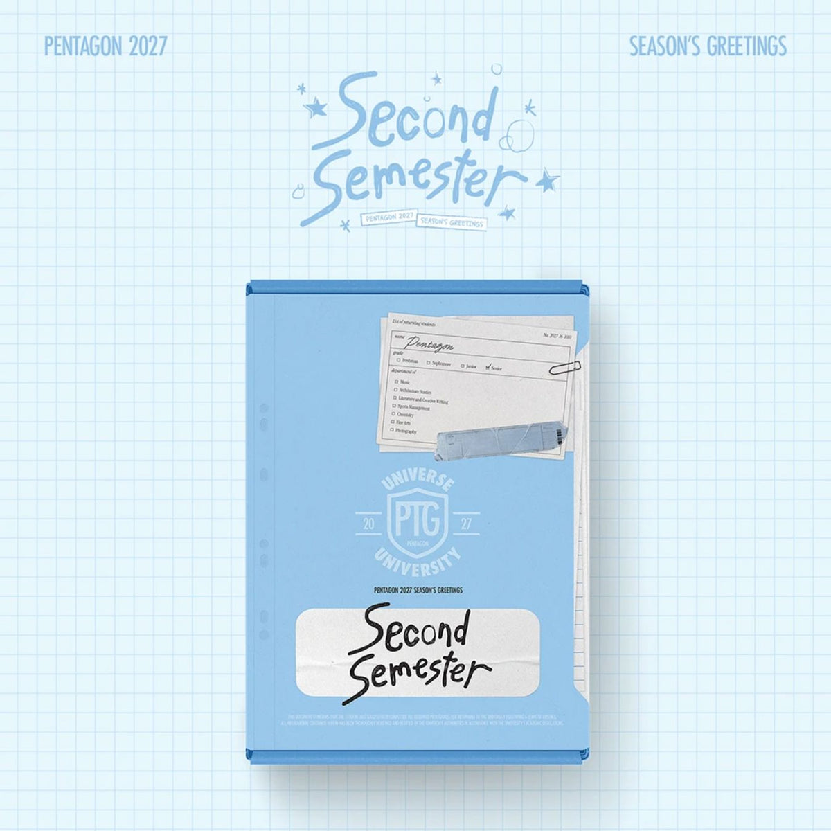 PENTAGON - 2027 SEASON’S GREETINGS (SECOND SEMESTER) Nolae