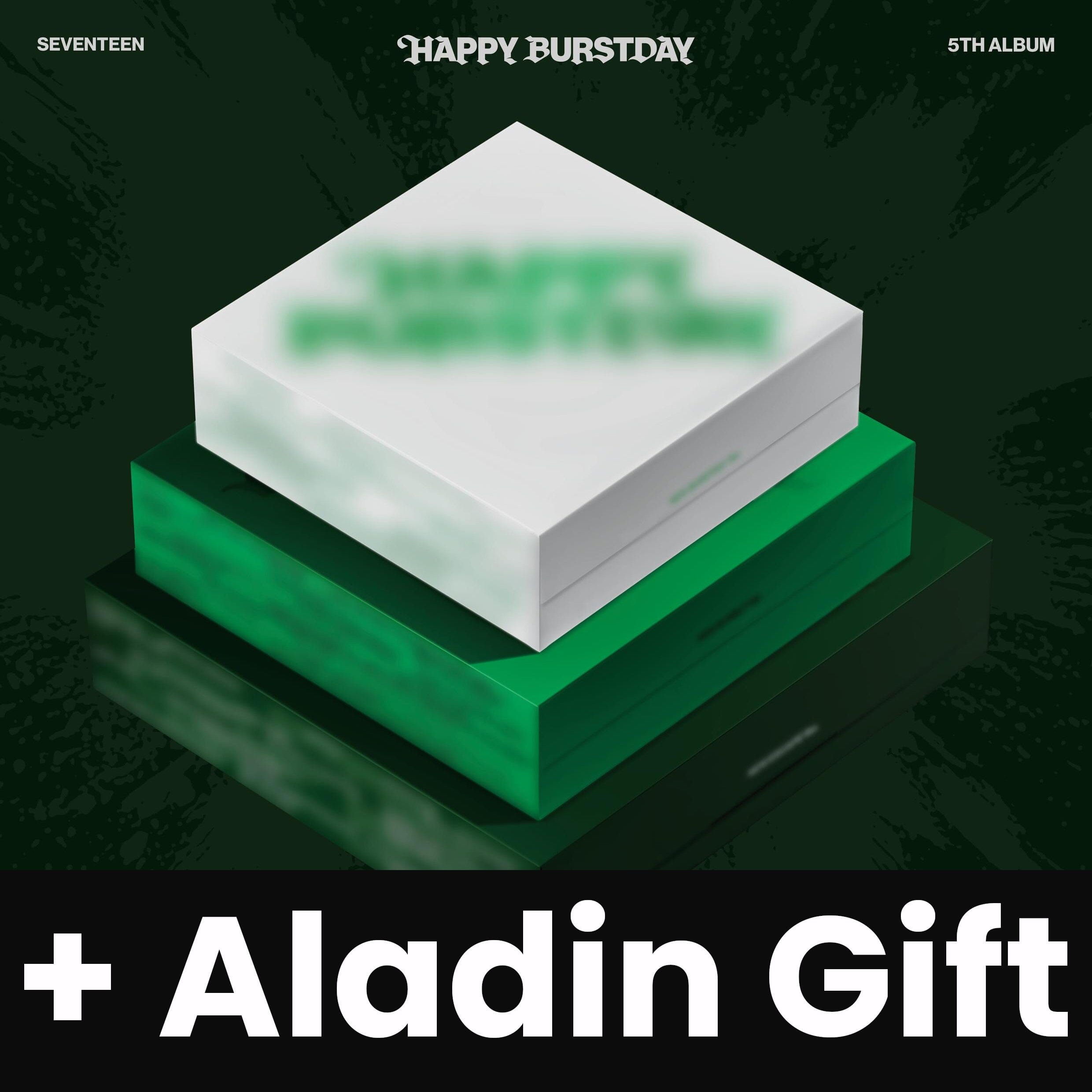 SEVENTEEN - HAPPY BURSTDAY + Aladin Gift Nolae