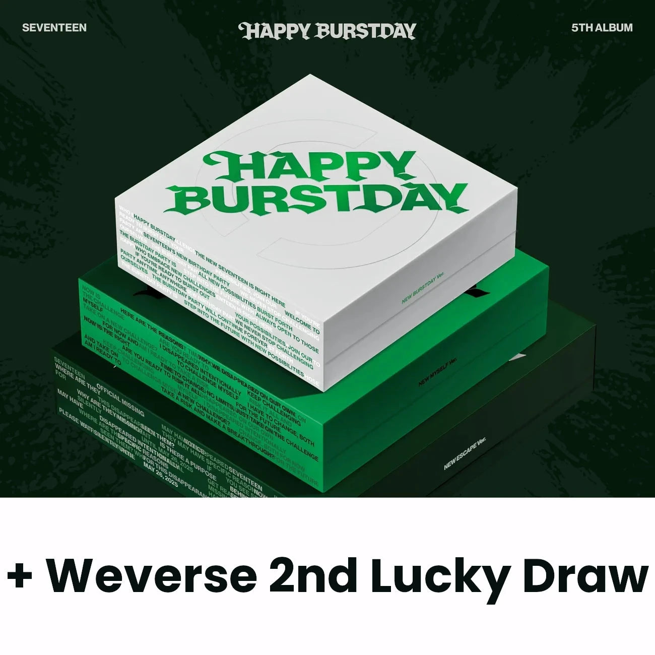 SEVENTEEN - HAPPY BURSTDAY + Weverse 2nd Lucky Draw Photocard Nolae