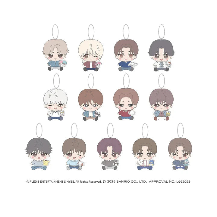 SEVENTEEN - MASCOT KEYCHAIN (SEVENTEEN X SANRIO CHARACTER OFFICIAL MD) Nolae