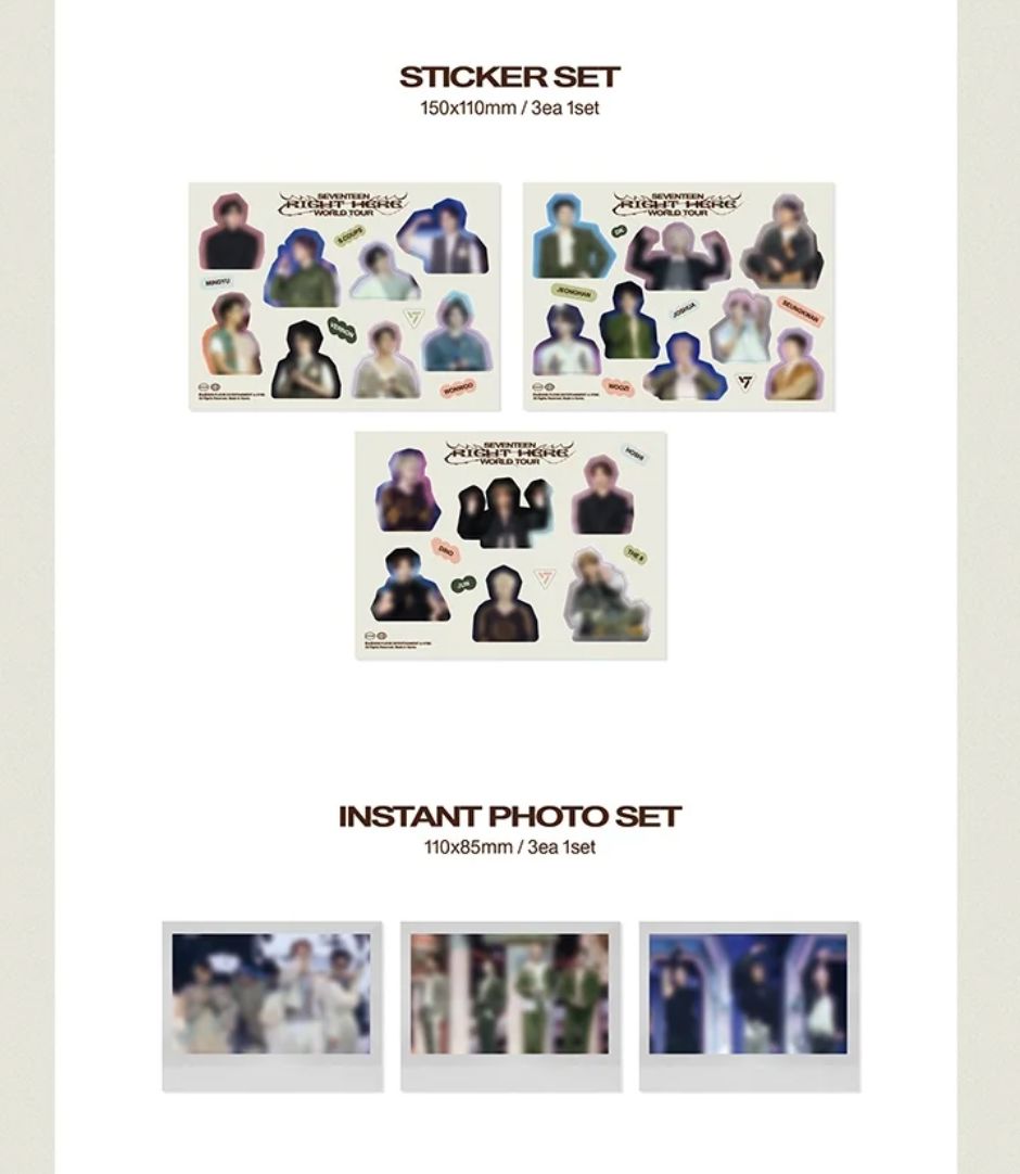 SEVENTEEN - RIGHT HERE WORLD TOUR (DIGITAL CODE) + Aladin Gift Nolae