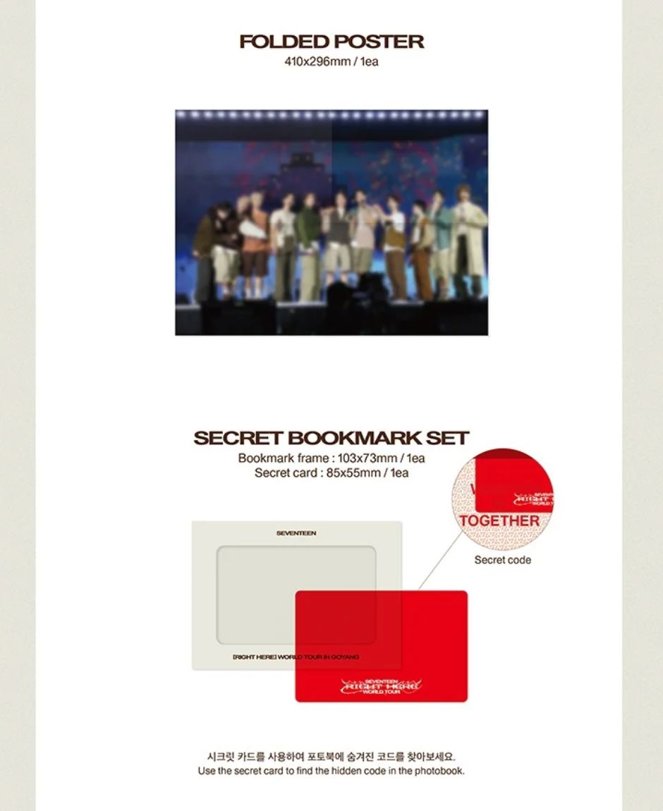 SEVENTEEN - RIGHT HERE WORLD TOUR (DIGITAL CODE) + Aladin Gift Nolae