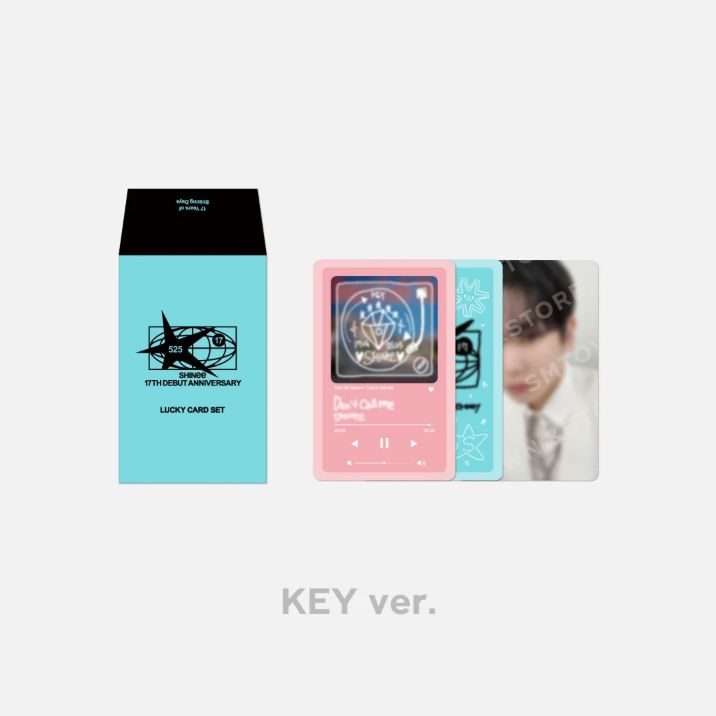 SHINEE - LUCKY CARD (17TH ANNIVERSARY OFFICIAL MD) Nolae
