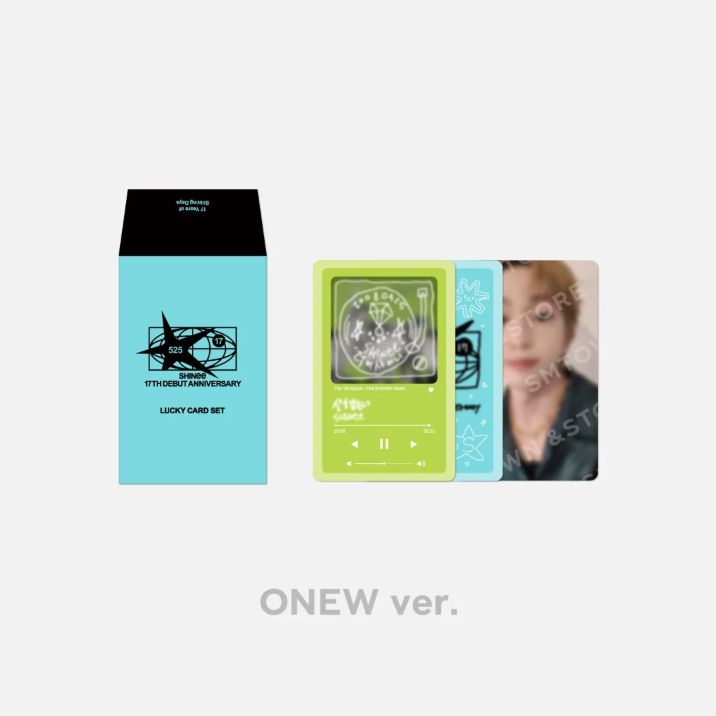 SHINEE - LUCKY CARD (17TH ANNIVERSARY OFFICIAL MD) Nolae