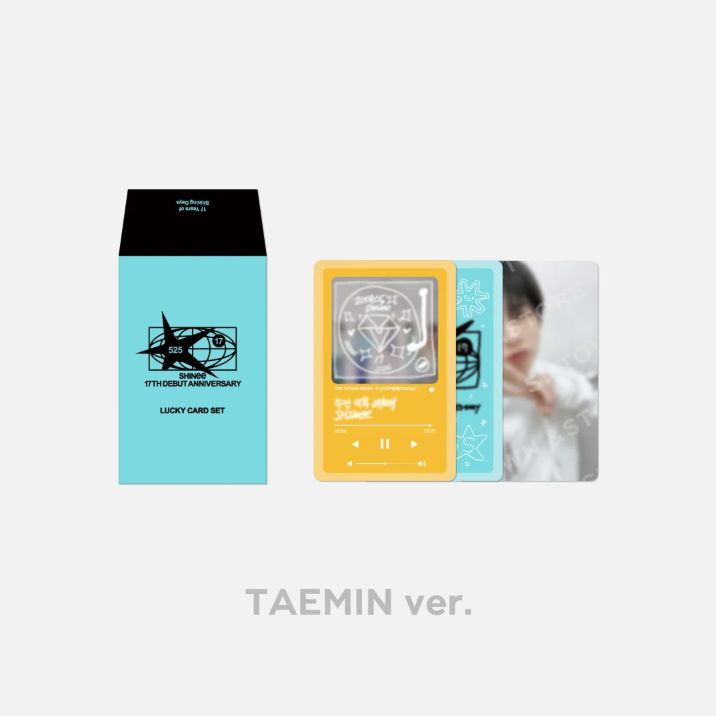 SHINEE - LUCKY CARD (17TH ANNIVERSARY OFFICIAL MD) Nolae