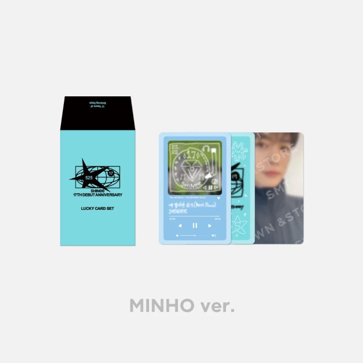 SHINEE - LUCKY CARD (17TH ANNIVERSARY OFFICIAL MD) Nolae