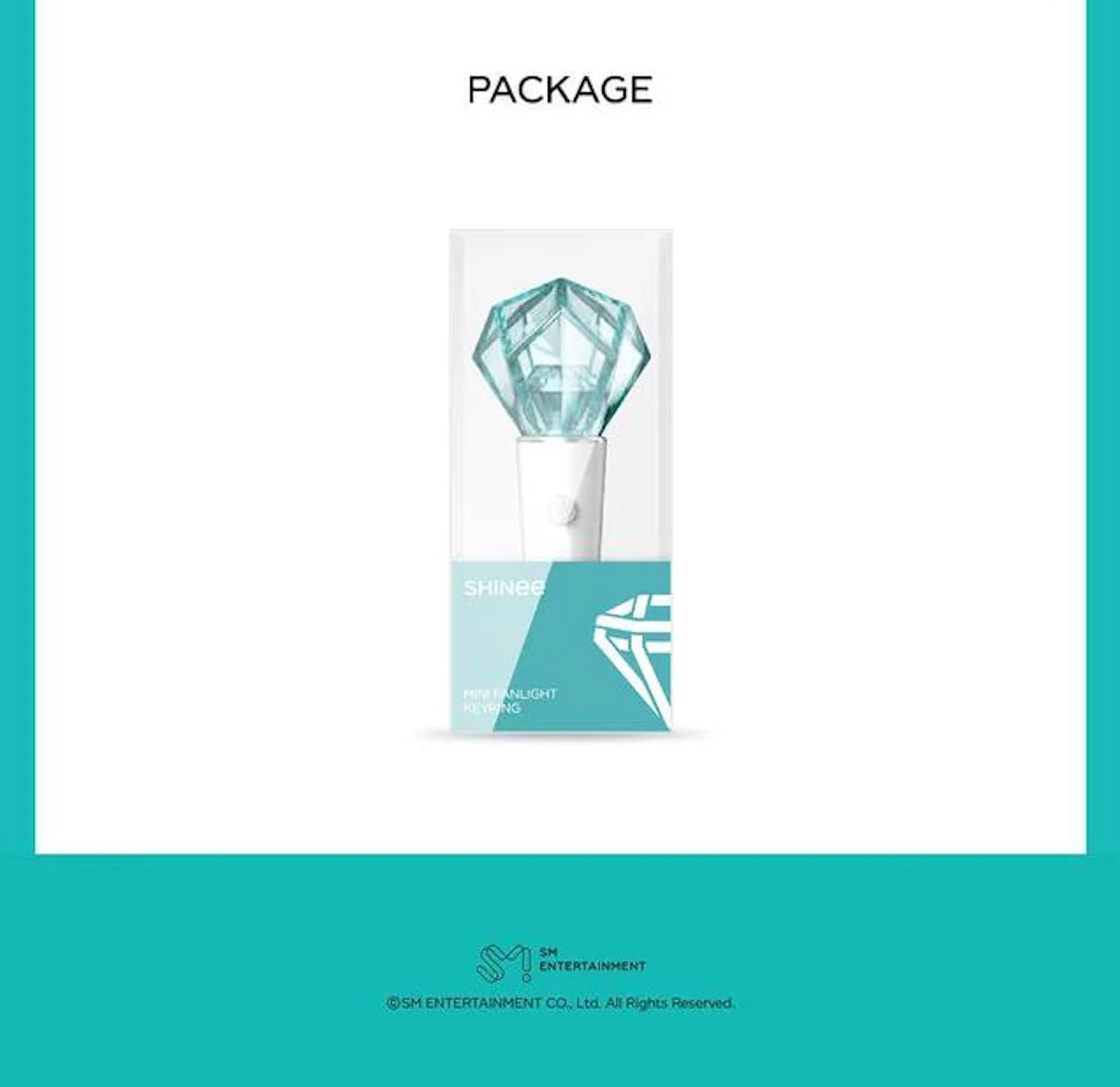 SM ARTISTS - OFFICIAL MINI FANLIGHT KEY RING Nolae