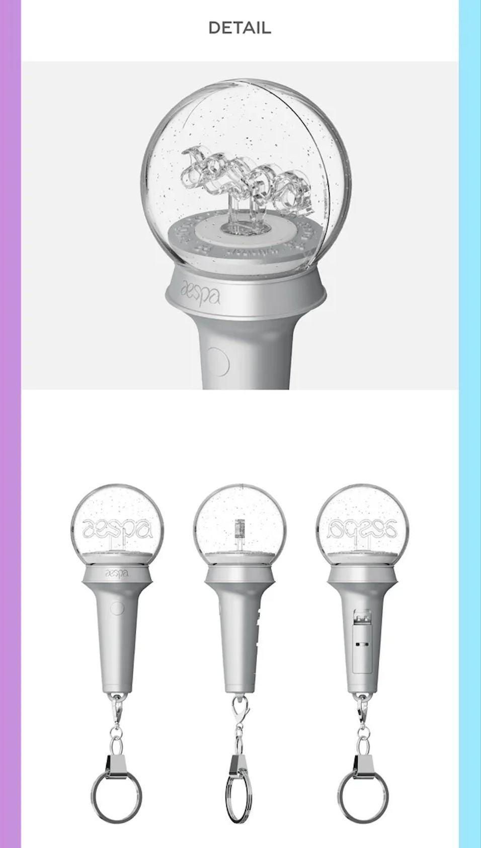 SM ARTISTS - OFFICIAL MINI FANLIGHT KEY RING Nolae