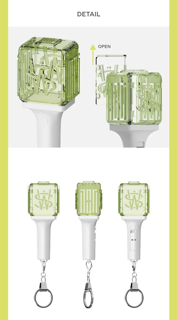 SM ARTISTS - OFFICIAL MINI FANLIGHT KEY RING Nolae