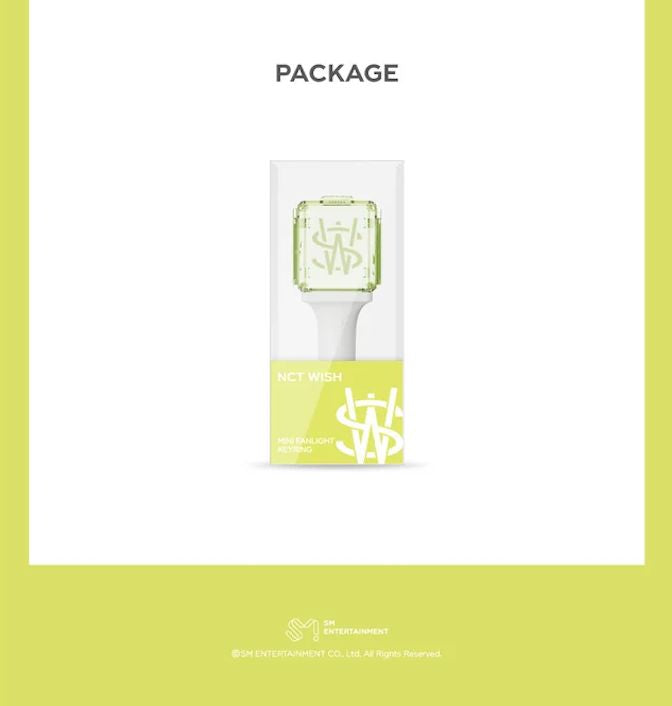 SM ARTISTS - OFFICIAL MINI FANLIGHT KEY RING Nolae