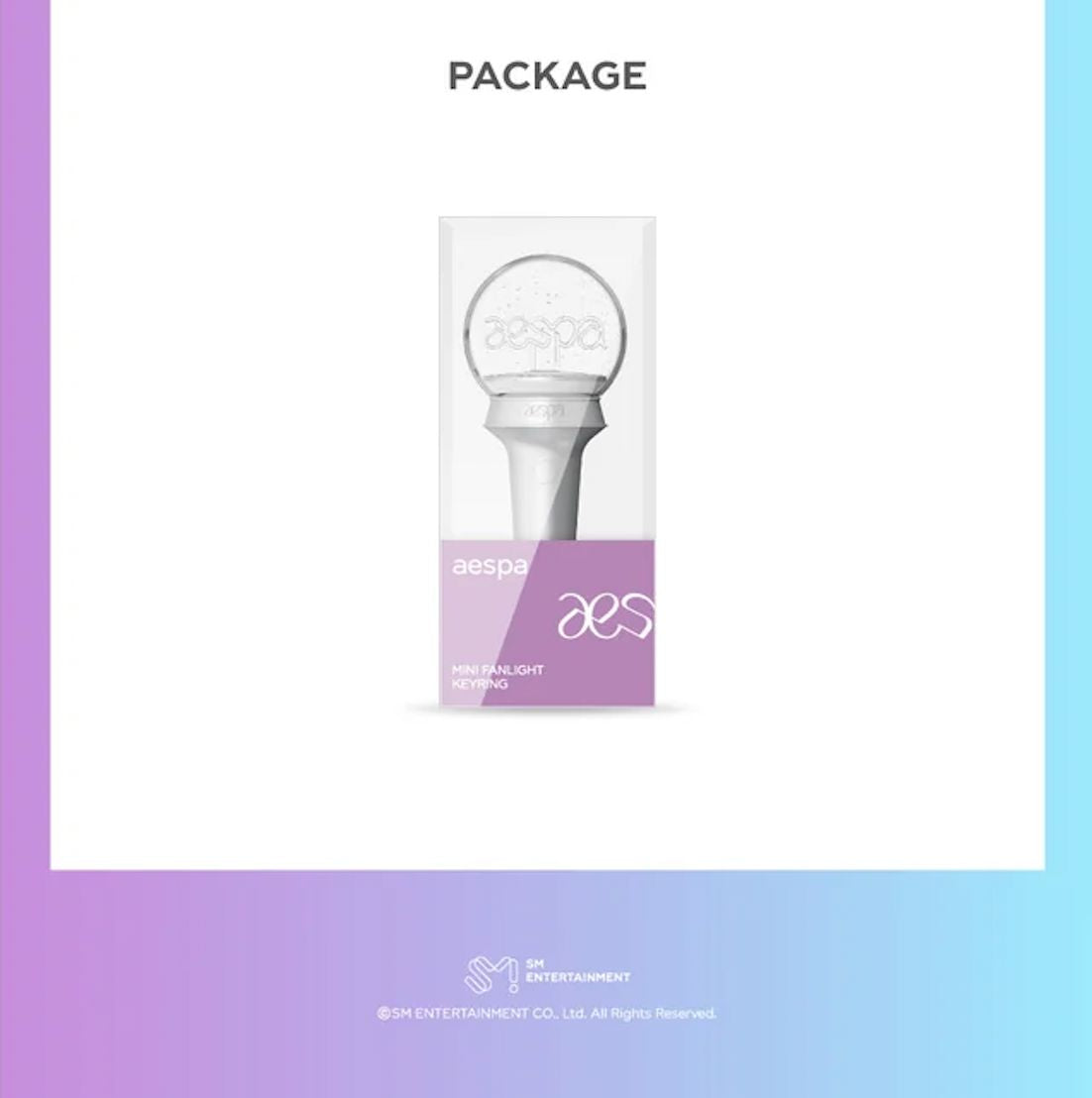 SM ARTISTS - OFFICIAL MINI FANLIGHT KEY RING Nolae