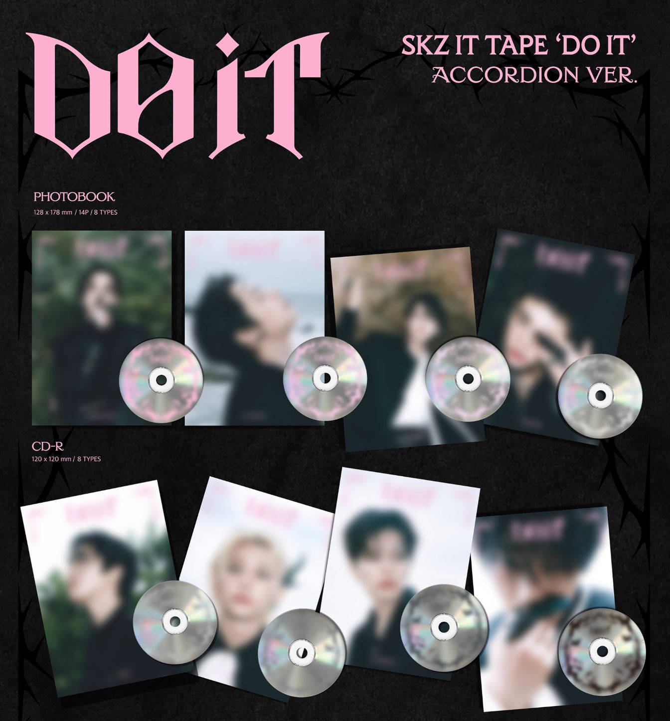 STRAY KIDS - DO IT (ACCORDION VER.) + BDM Photocard Nolae