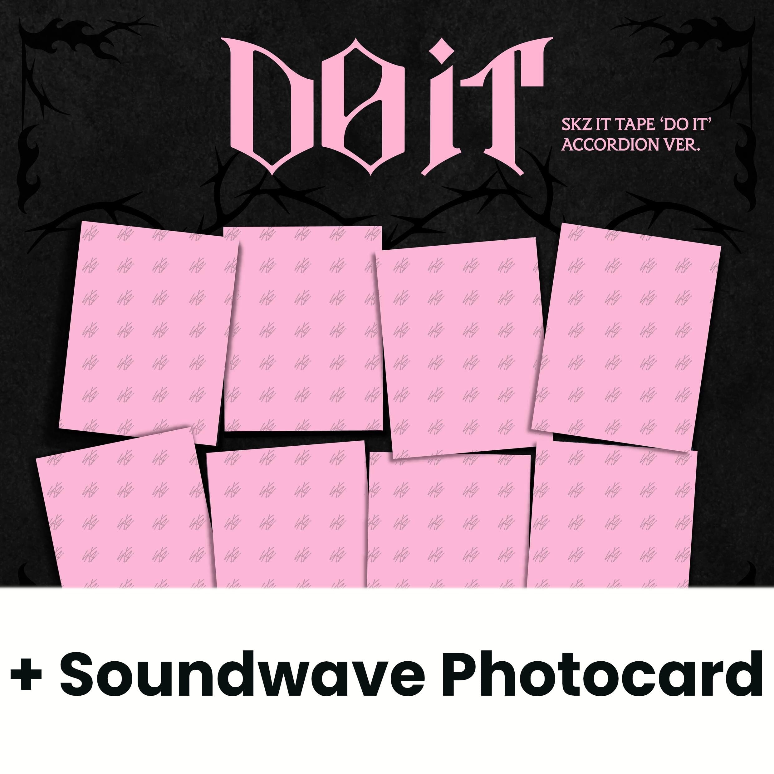 STRAY KIDS - DO IT (ACCORDION VER.) + Soundwave Photocard Nolae