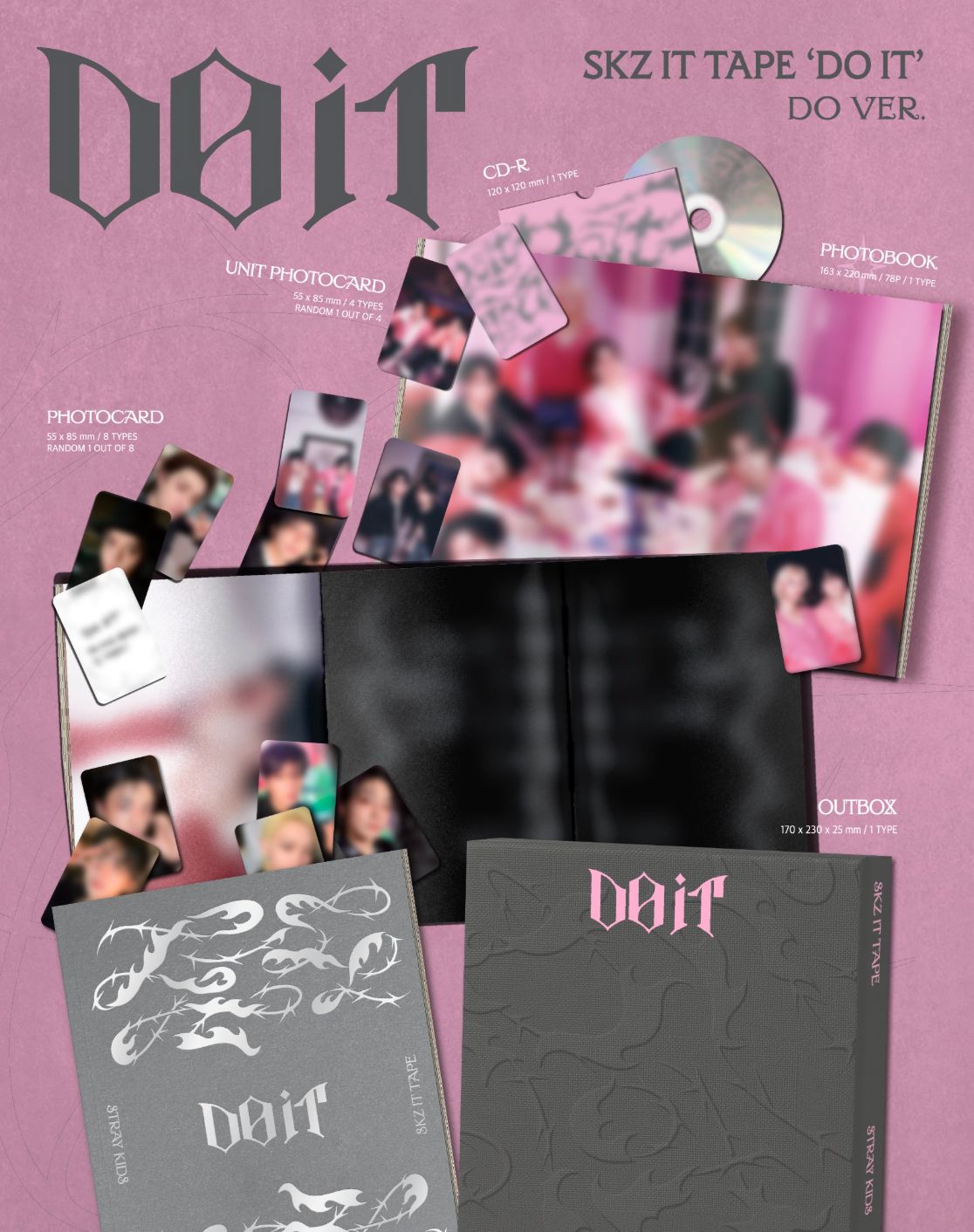 STRAY KIDS - DO IT (DO VER.) (LIMITED) Nolae