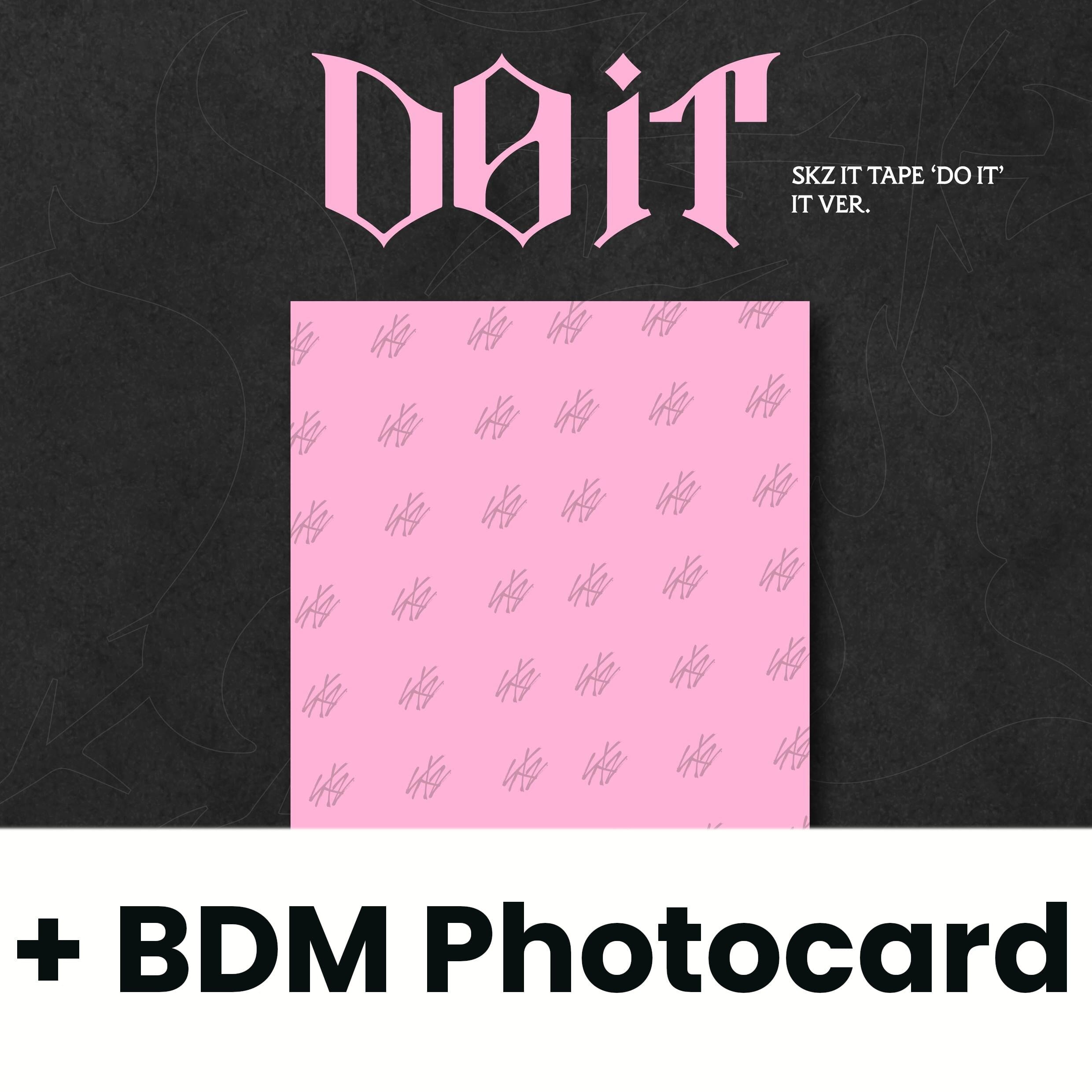 STRAY KIDS - DO IT (IT VER.) + BDM Photocard Nolae