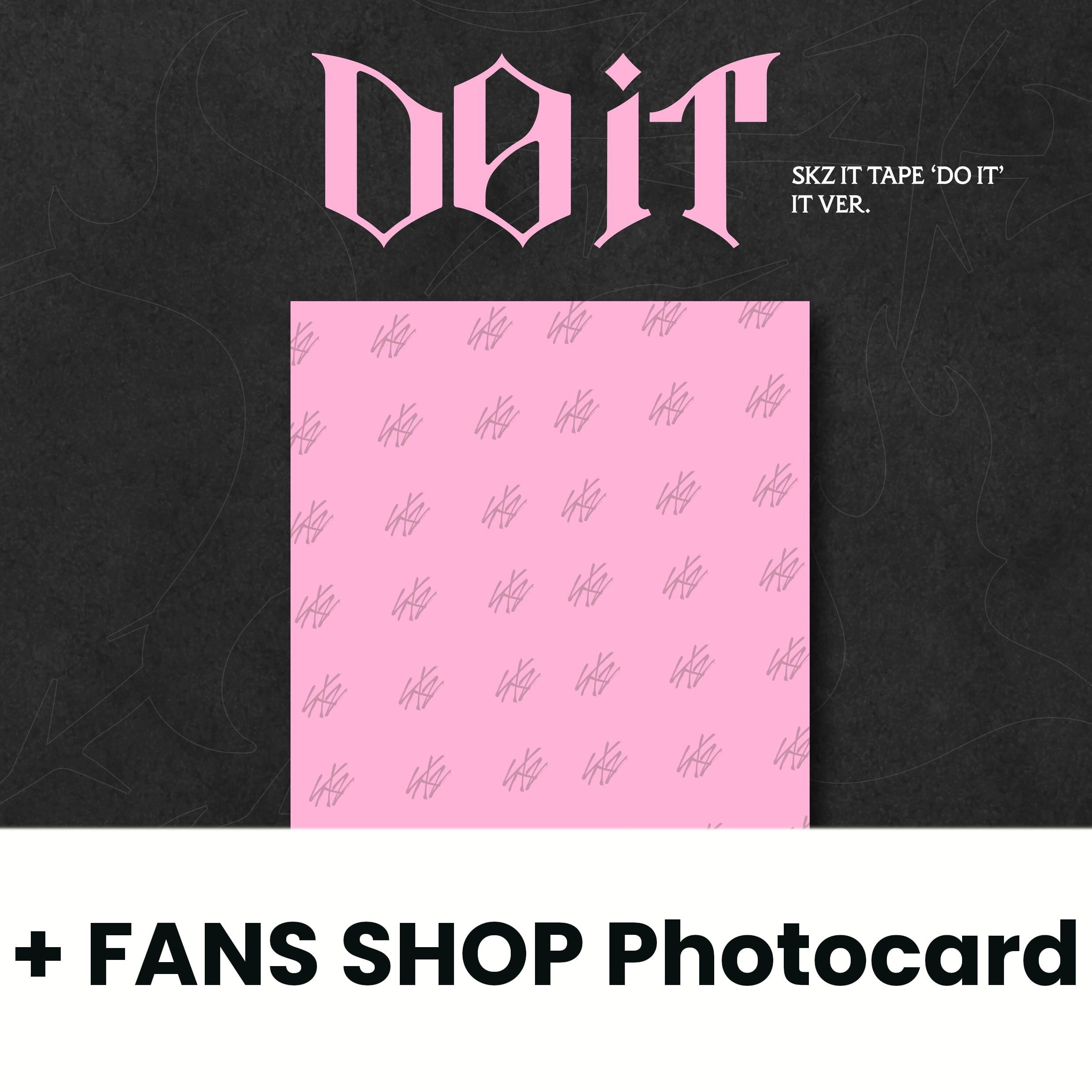 STRAY KIDS - DO IT (IT VER.) + FANS SHOP Photocard Nolae