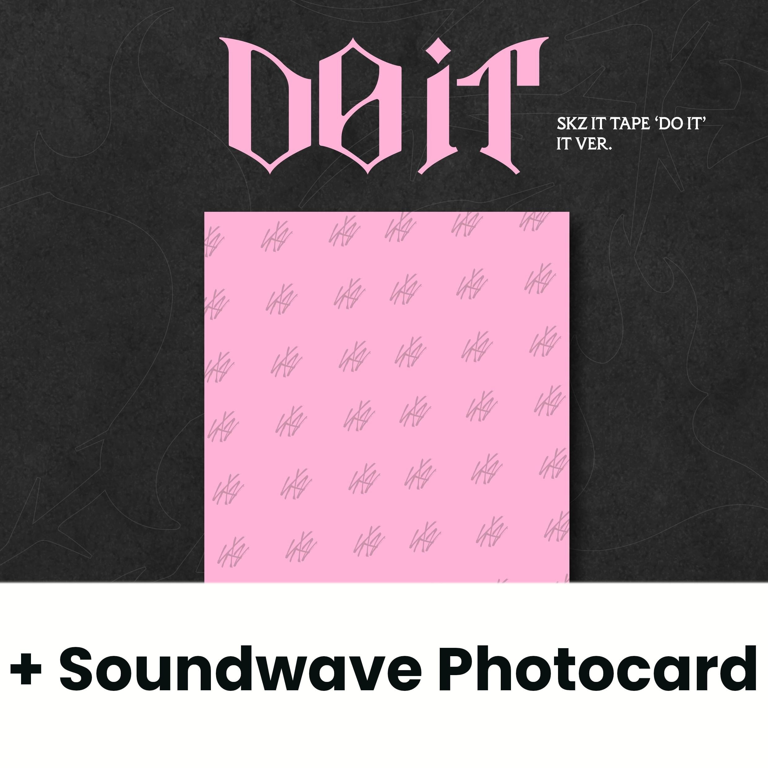 STRAY KIDS - DO IT (IT VER.) + Soundwave Photocard Nolae