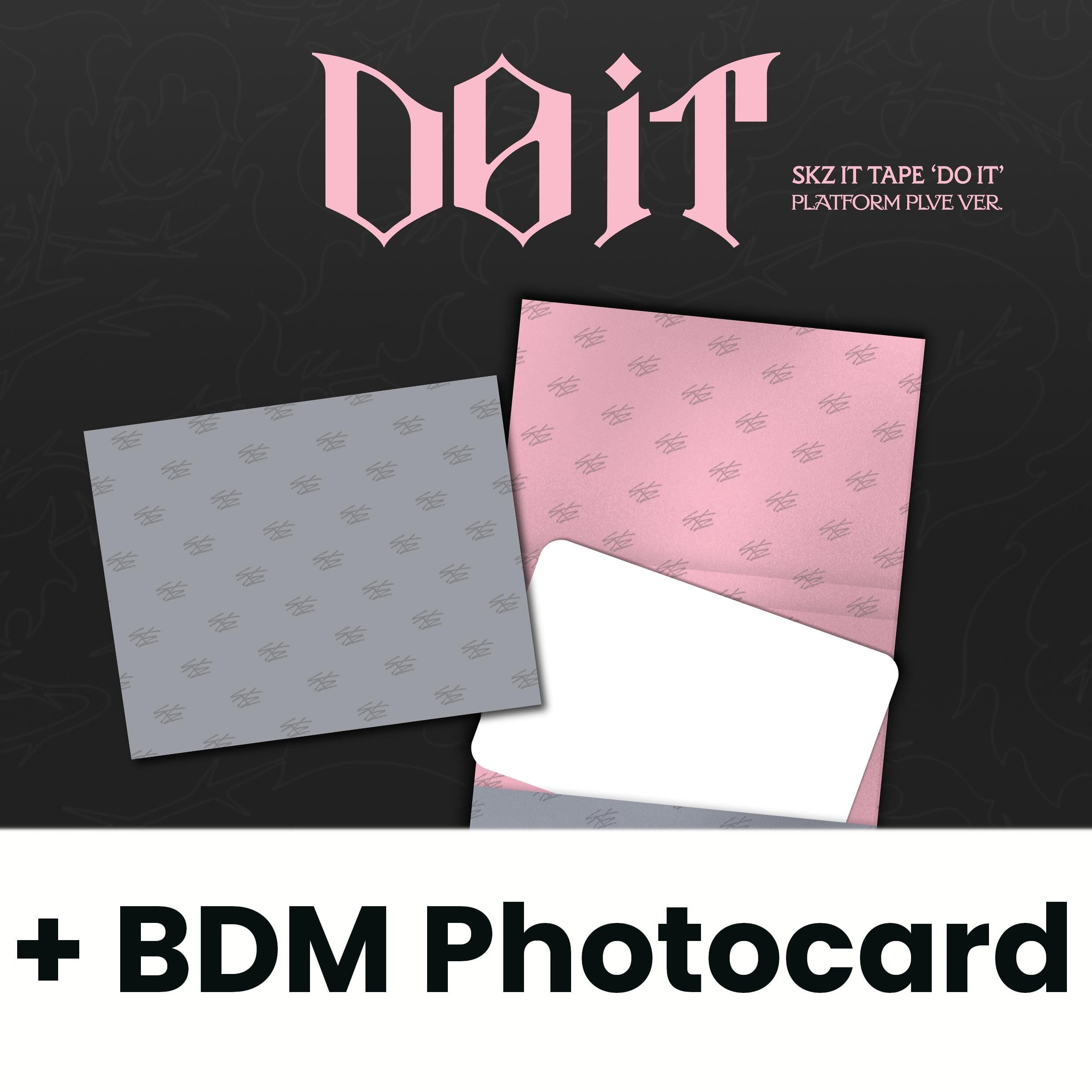 STRAY KIDS - DO IT (PLATFORM PLVE VER.) + BDM Photocard Nolae