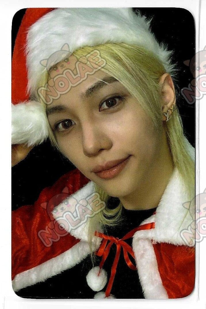 STRAY KIDS - '合 (HOP)' POP-UP STORE MD - POB SANTA PHOTOCARD Nolae