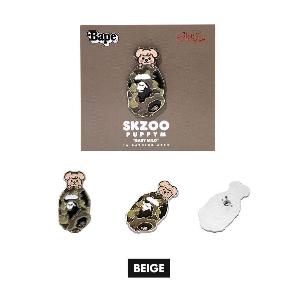 STRAY KIDS - SCRUNCHIES & METAL PINS (BAPE X STRAY KIDS MD) Nolae